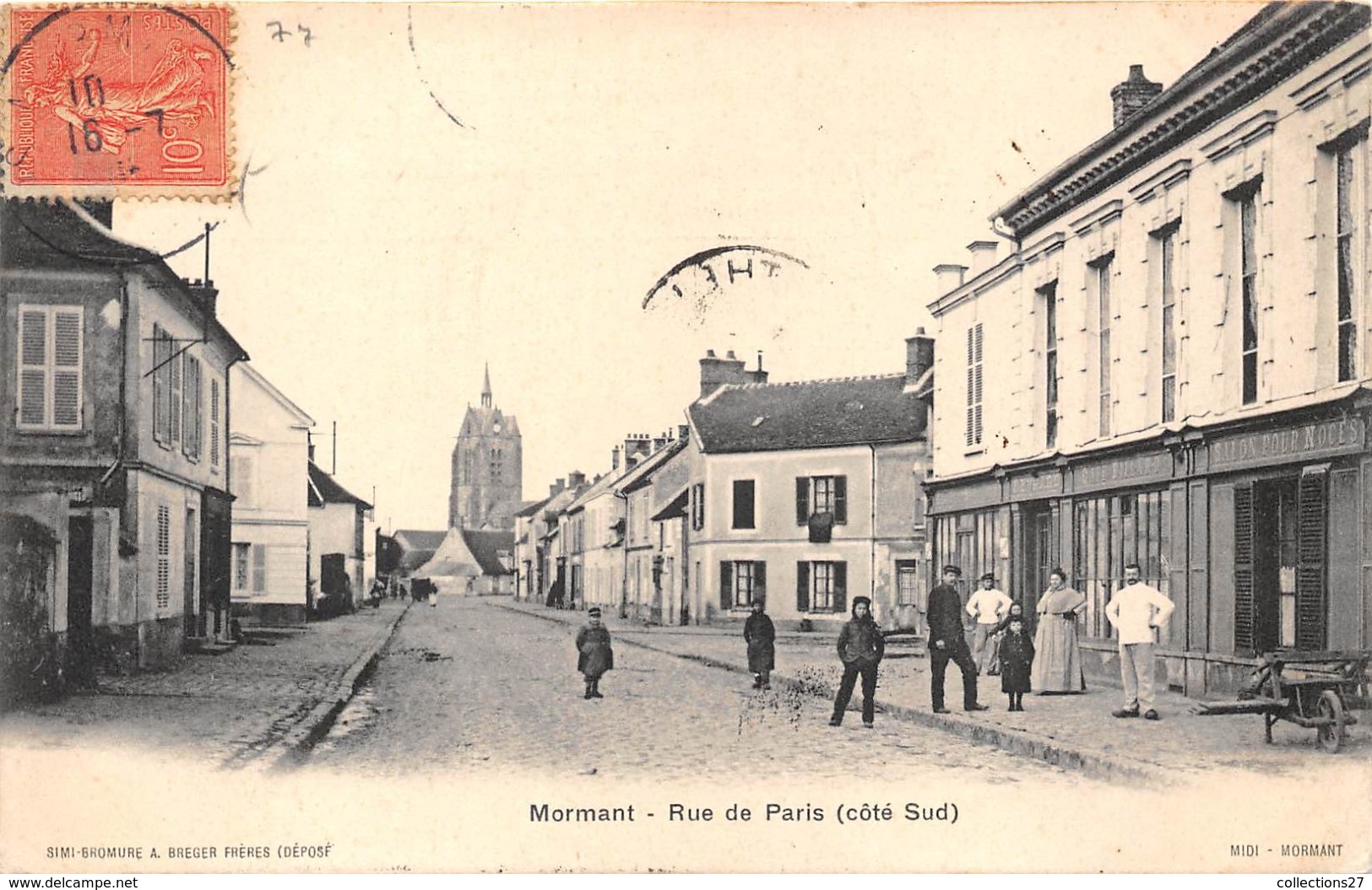 77-MORMANT- RUE DE PARIS , CÔTE SUD - Mormant