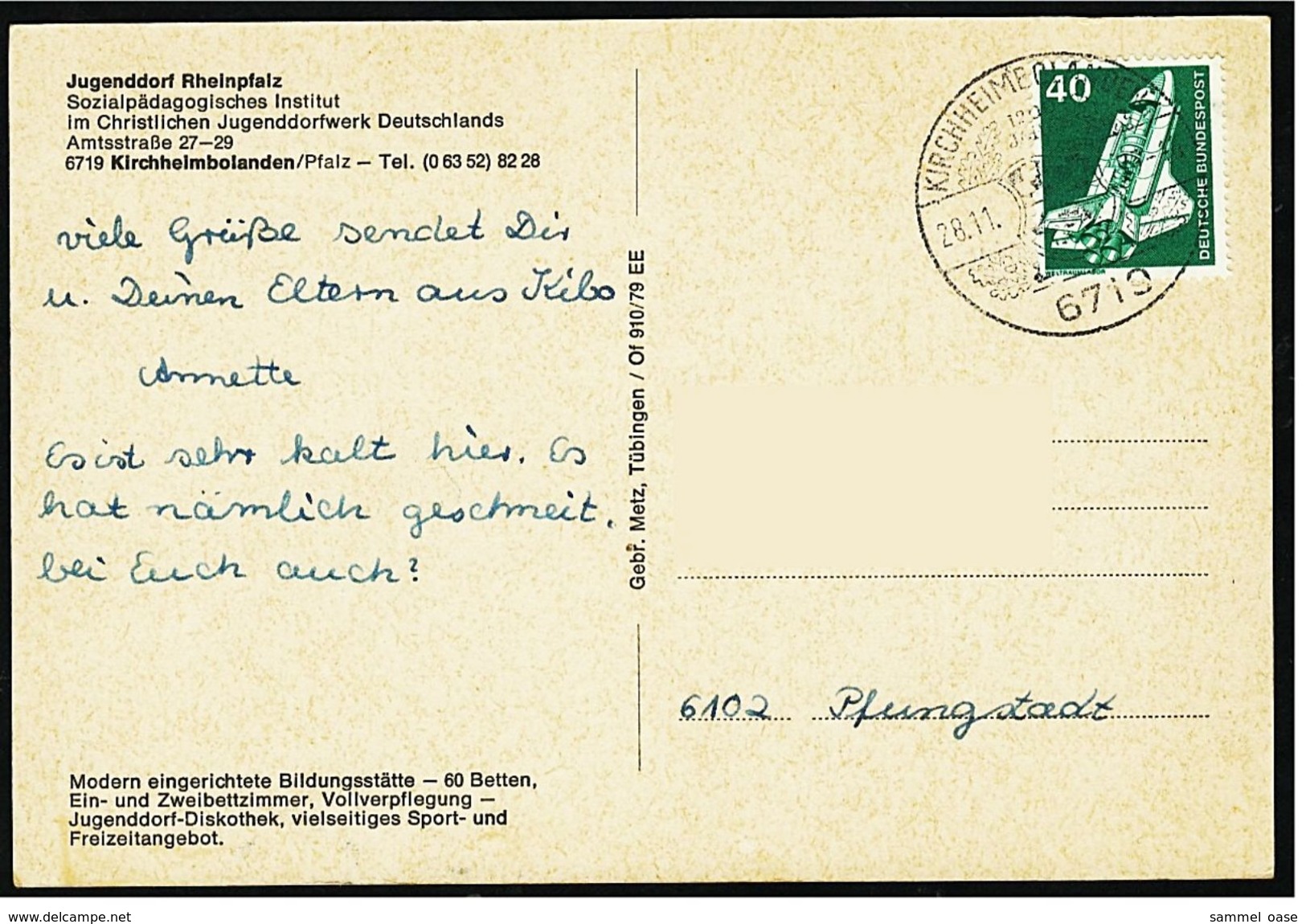 Kirchheimbolanden  -  Jugenddorf Rheinpfalz  -  Mehrbild-Ansichtskarte Ca.1977  (7437) - Kirchheimbolanden