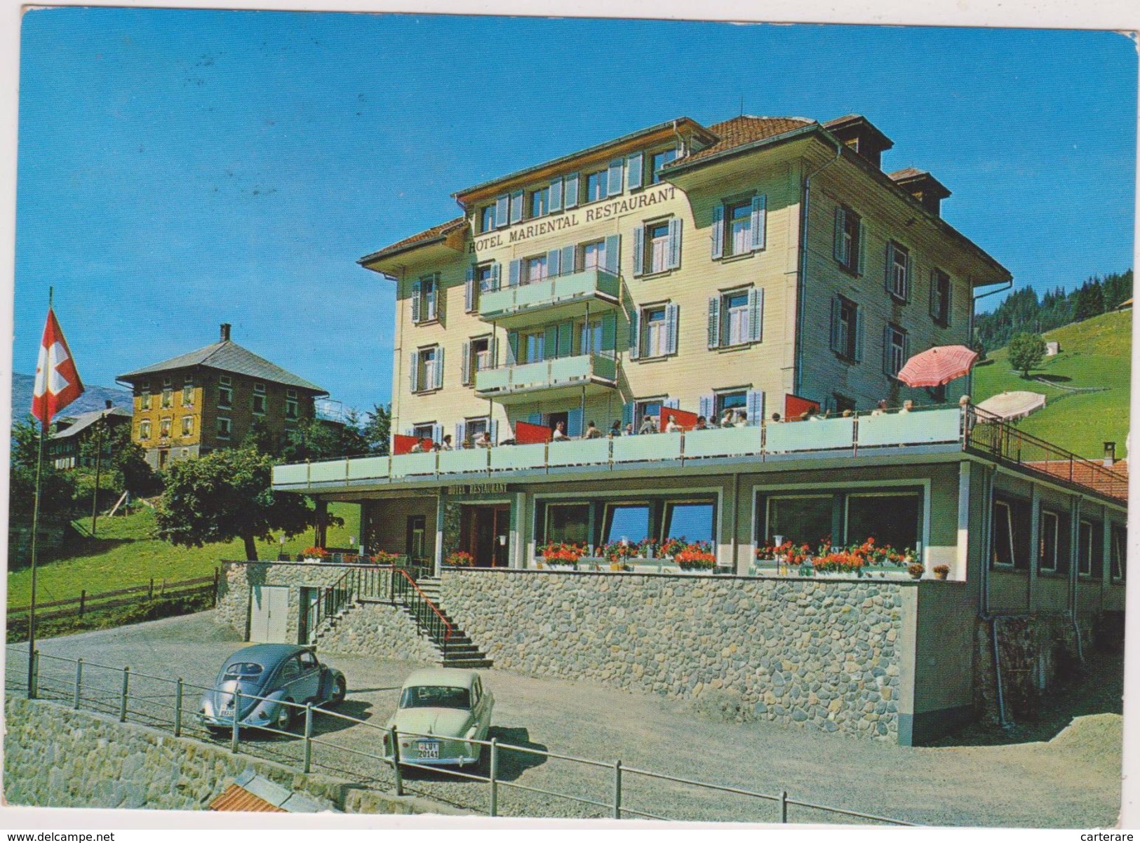 SUISSE,SWITZERLAND,SVIZZERA,SCHWEIZ,HELVETIA,SWISS ,LUZERN,LUCERNE,FLUHLI,SORENBERG,MARIENTAL,HOTEL RESTAURANT - Flühli