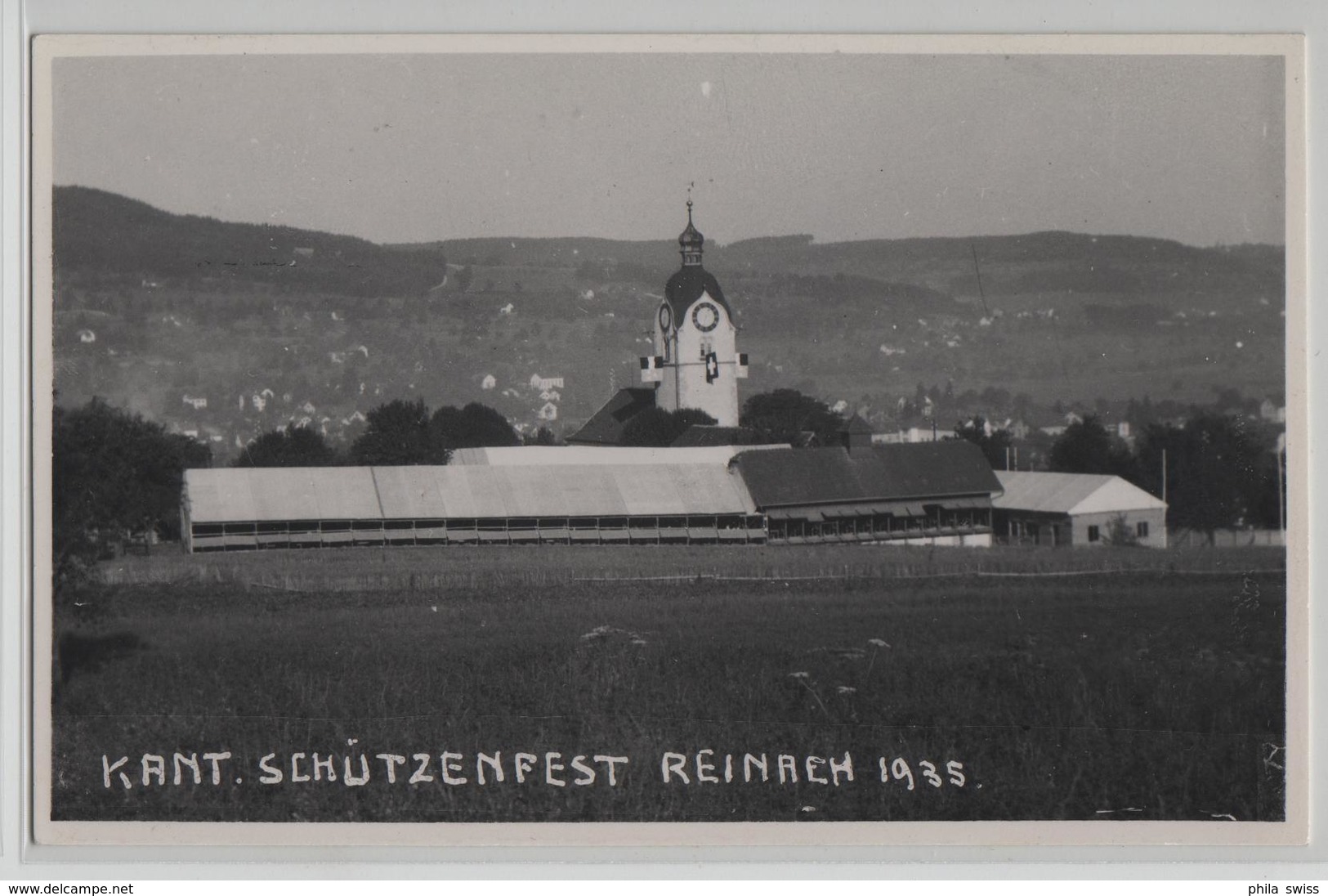 Kant. Schützenfest Reinach Aargau 1935 - Reinach