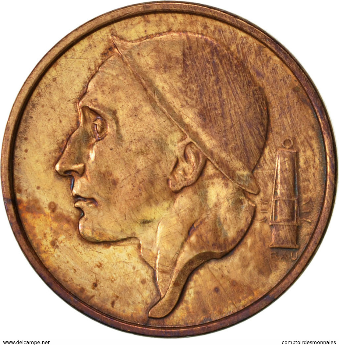 Monnaie, Belgique, Baudouin I, 50 Centimes, 1996, TTB, Bronze, KM:149.1 - 50 Cent