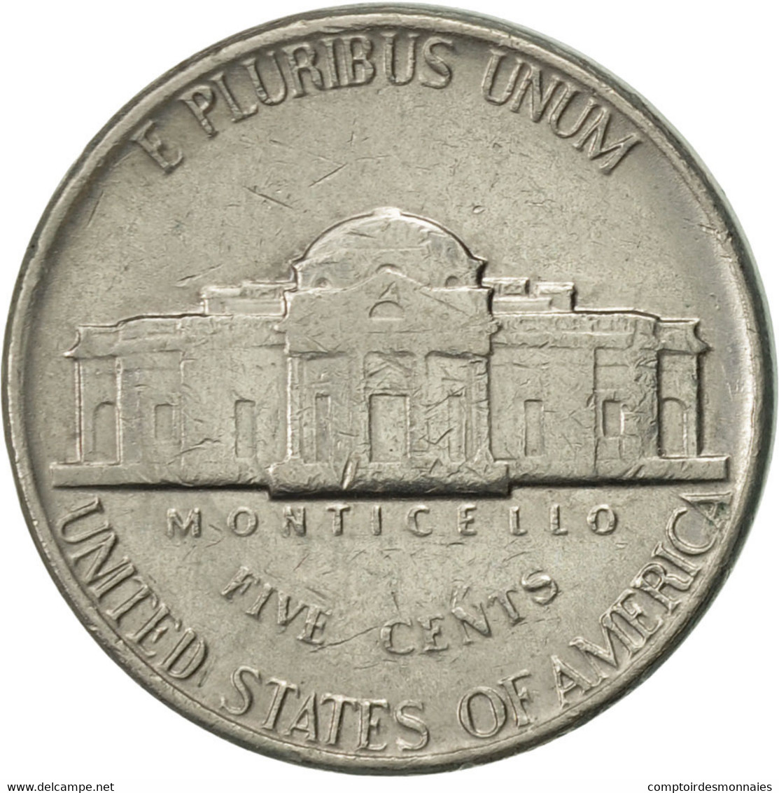 Monnaie, États-Unis, Jefferson Nickel, 5 Cents, 1982, U.S. Mint, Denver, TTB - 1938-…: Jefferson