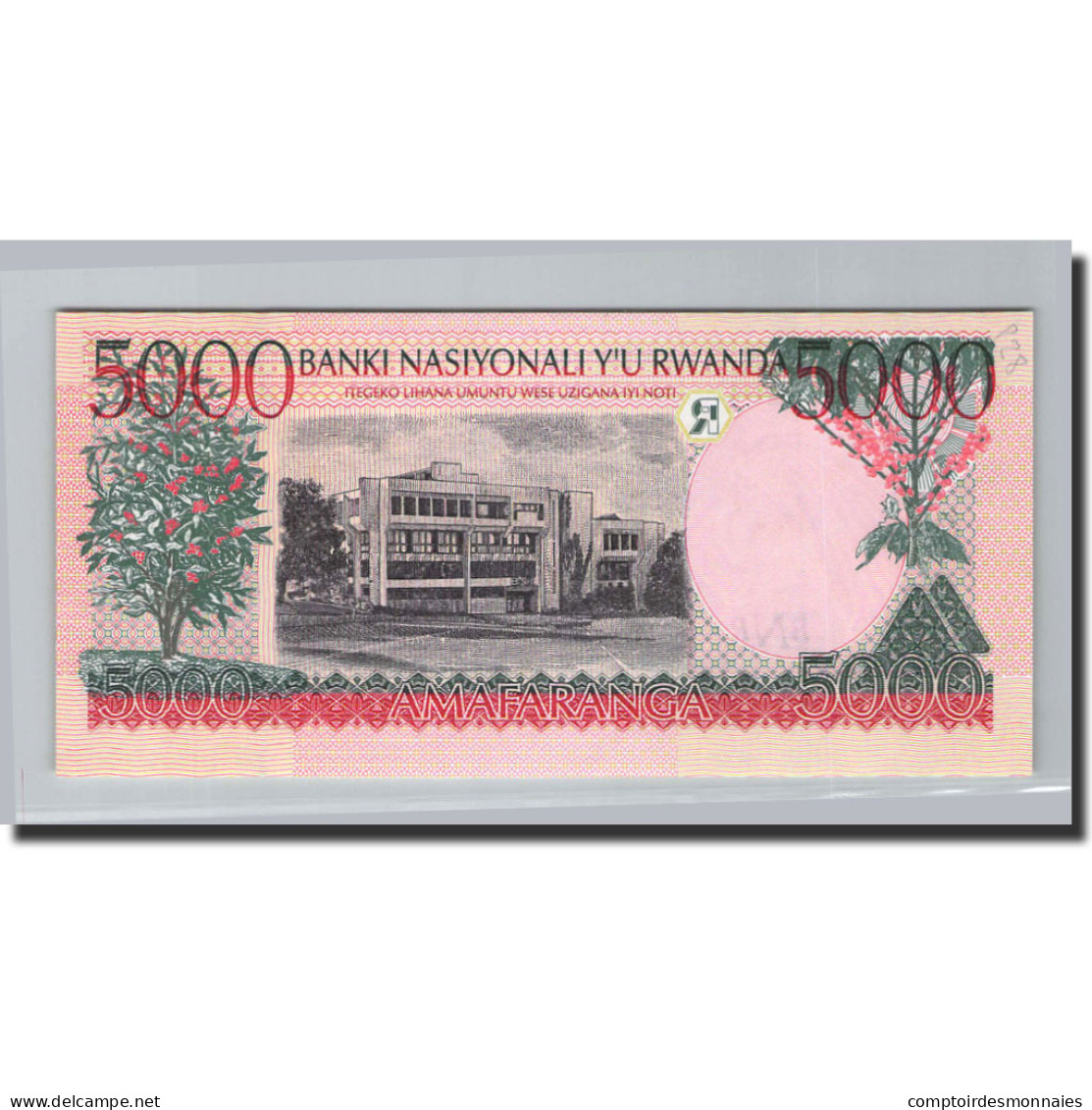 Billet, Rwanda, 5000 Francs, 1998, 1998-12-01, KM:28a, NEUF - Rwanda