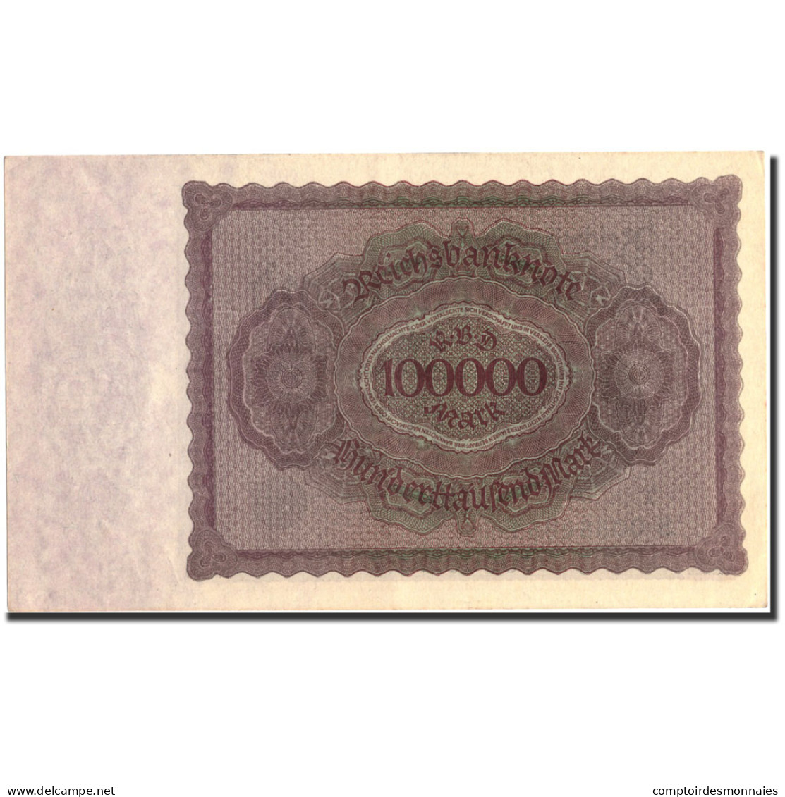 Billet, Allemagne, 100,000 Mark, 1923, 1923-02-01, KM:83b, SUP+ - 100.000 Mark