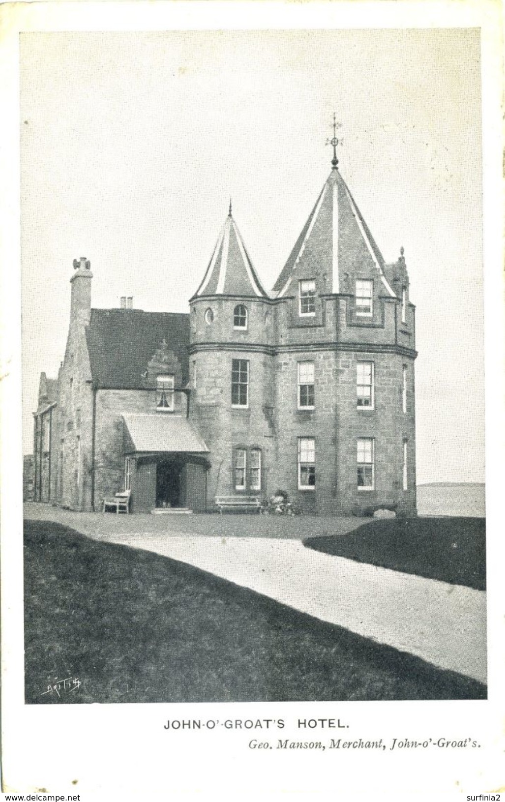 CAITHNESS - JOHN O' GROATS HOTEL 1912  Cai30 - Caithness