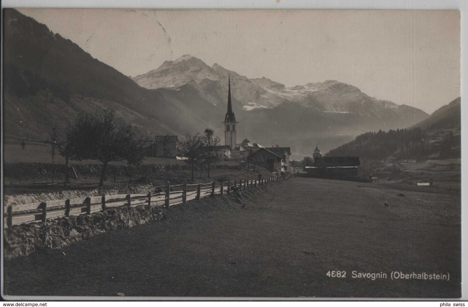 Savognin (Oberhalbstein) Dorfpartie - Photo: Frei - Savognin