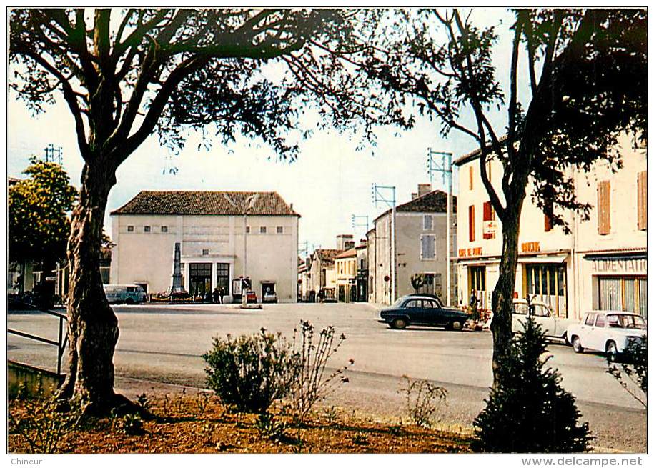 CASTILLONNES PLACE CHANZY LE CAFE DE PARIS ET LE DANCING - Other & Unclassified