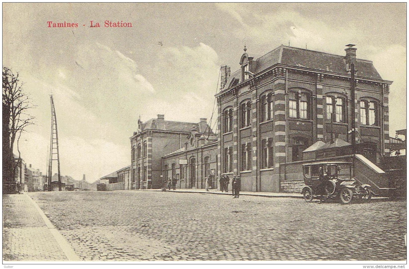 Tamines Sambreville La Station Du Chemin De Fer - Sambreville