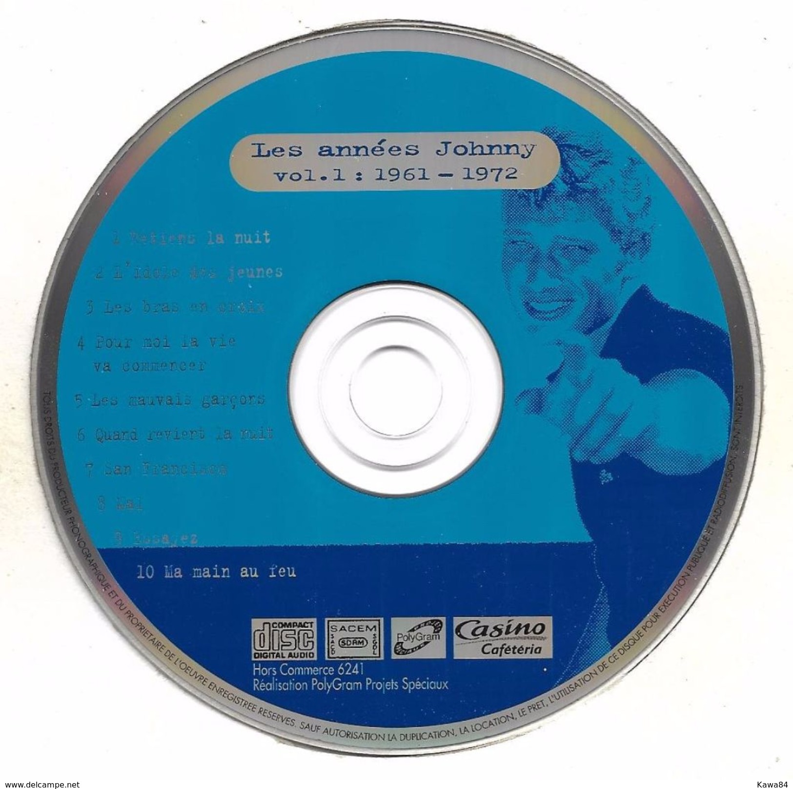 CD Johnny Hallyday " Les Années Johnny Vol: 1 " Promo - Collectors