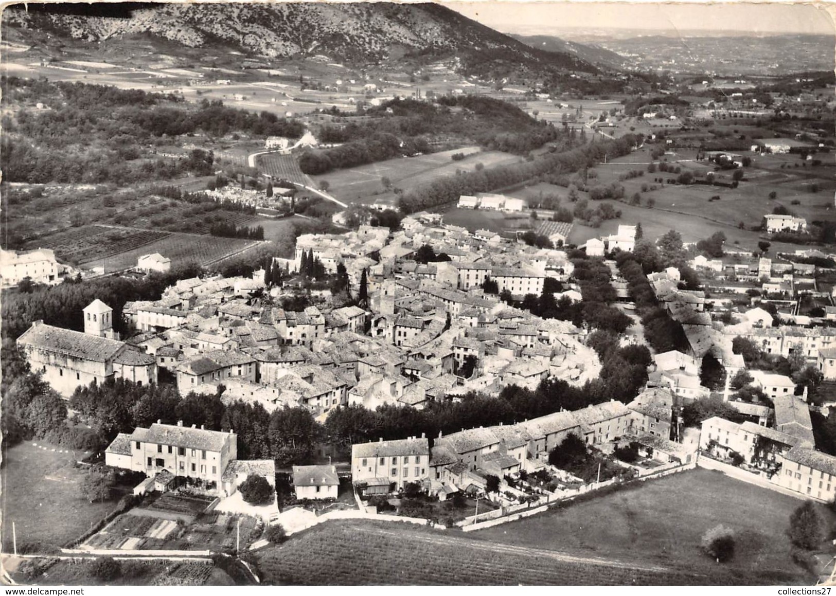 84-MALAUCENE- VUE GENERALE AERIENNE - Malaucene