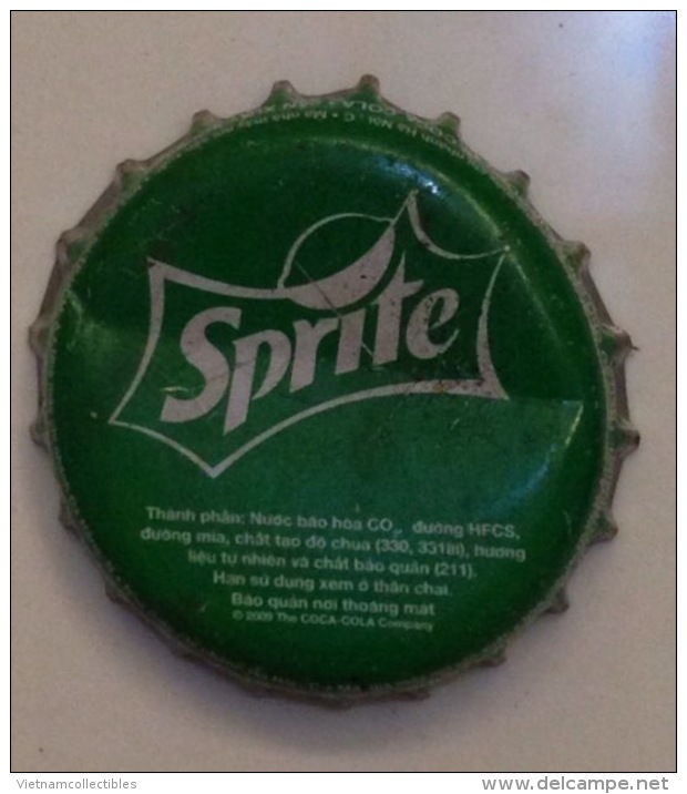 Vietnam Viet Nam Coca Cola Sprite Used Crown Cap / Kronkorken / Capsule / Chapa / Tappi - Cappellini, Berretti, Visiere, …