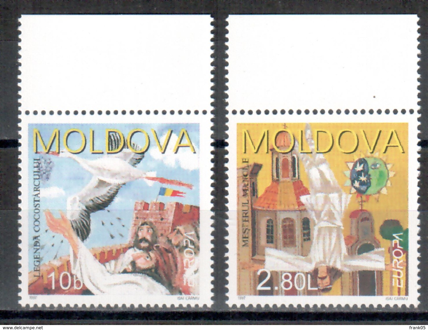 Moldawien / Moldova / Moldavie 1997 Satz/set EUROPA ** - 1997