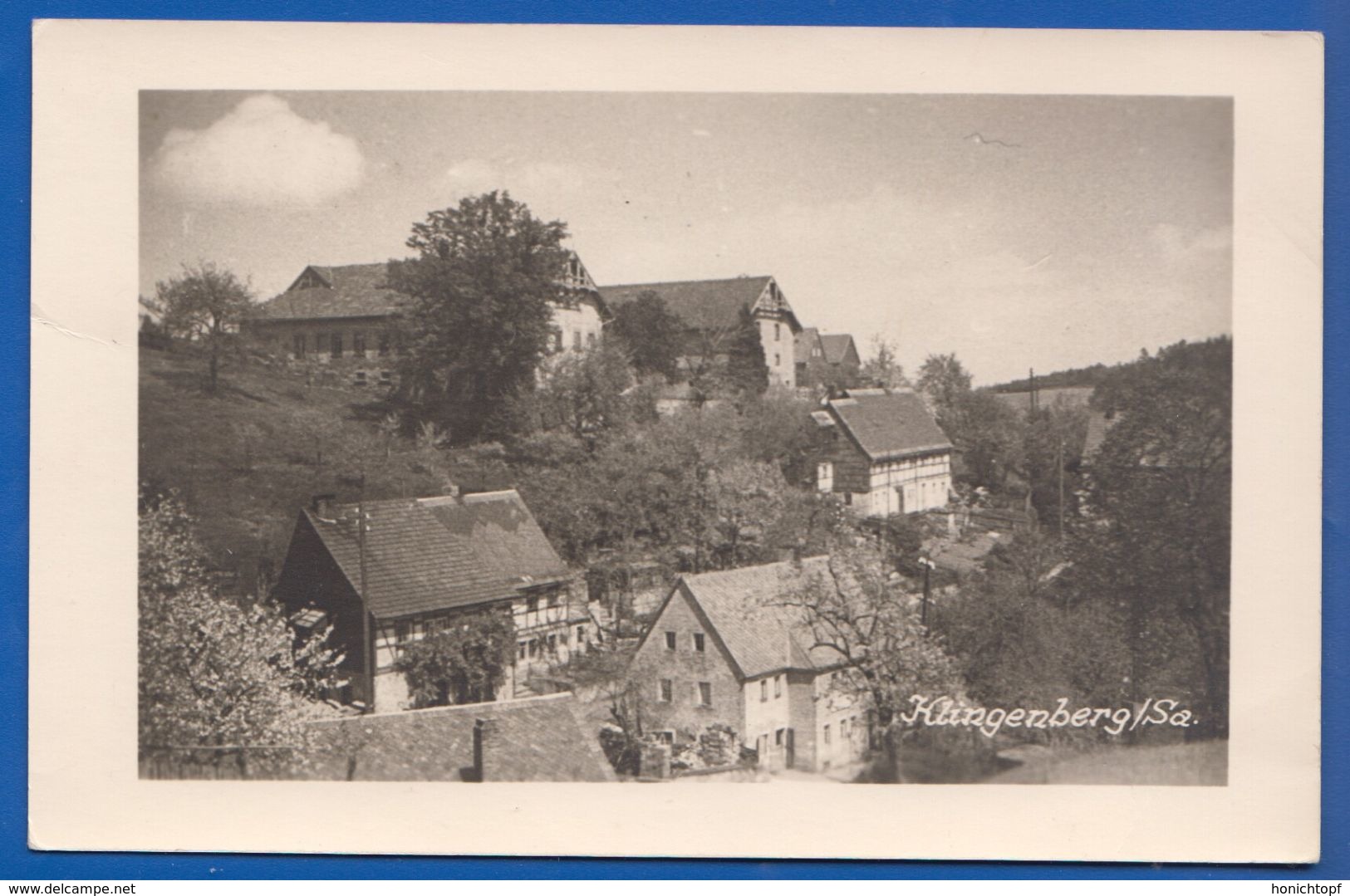 Deutschland; Klingenberg Sachsen; Panorama - Klingenberg (Sachsen)