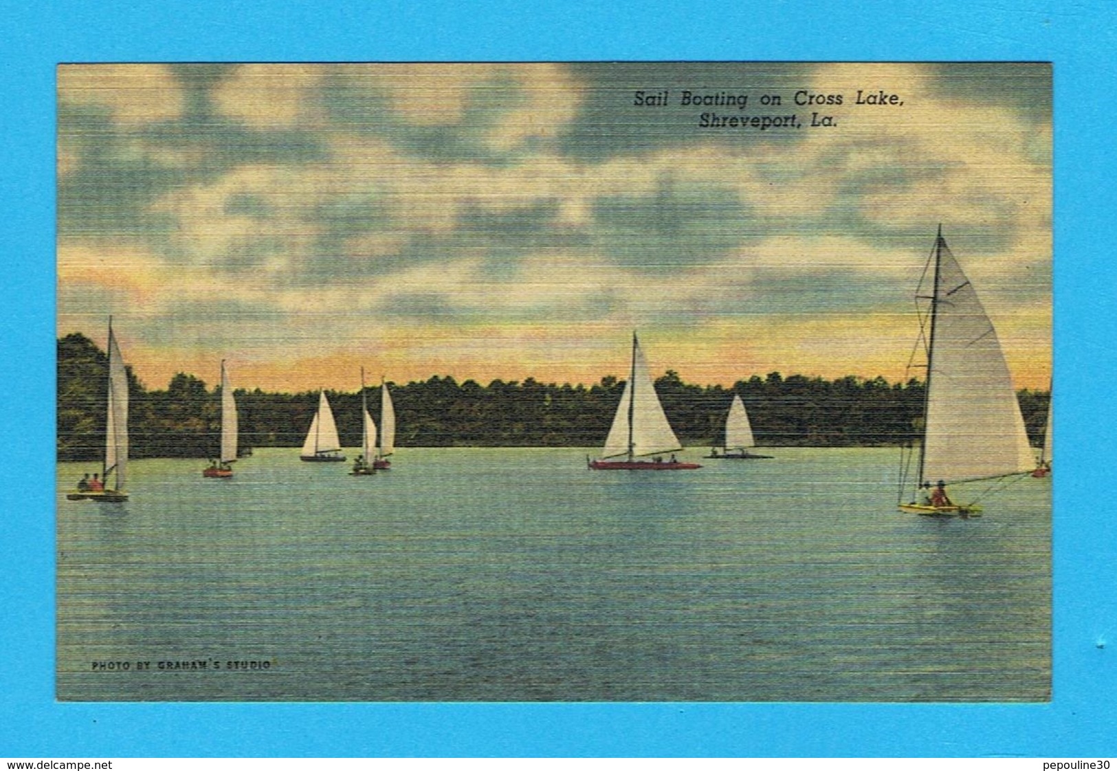 ** SAIL BOATING ON CROSS LAKE SHREVEPORT LA ** - Shreveport