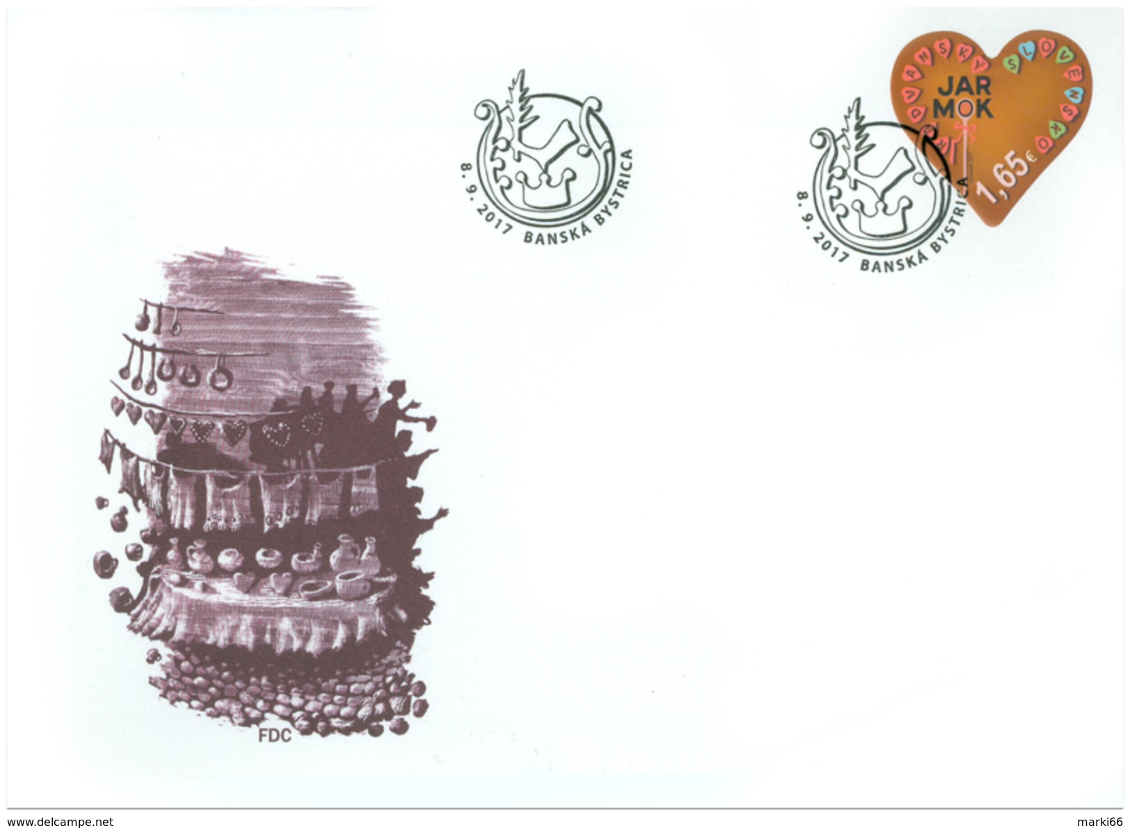 Slovakia - 2017 - Radvan Fair - FDC (first Day Cover) - FDC