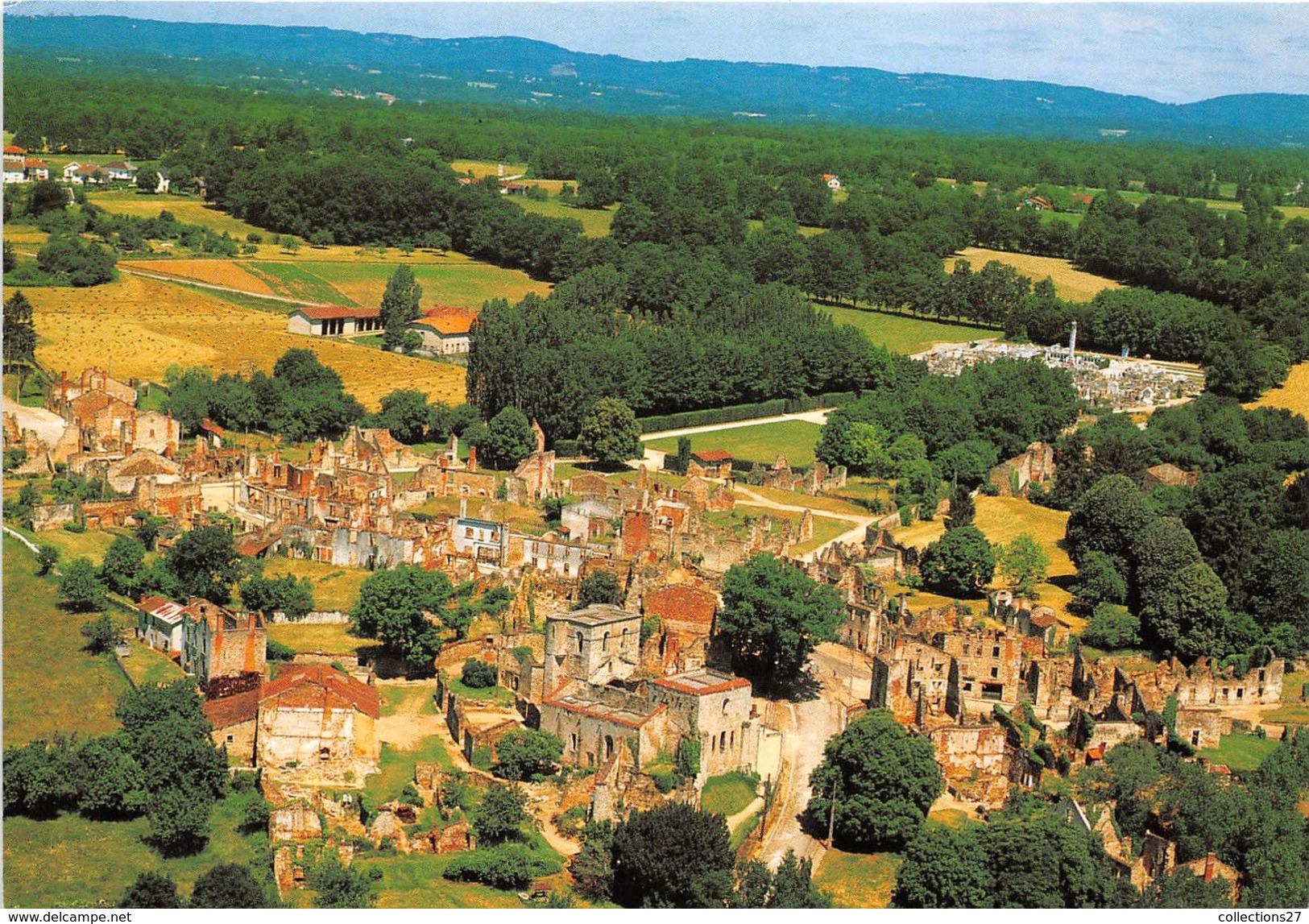 87-ORADOUR-SUR-GLANE- VUE AERIENNE - Oradour Sur Glane