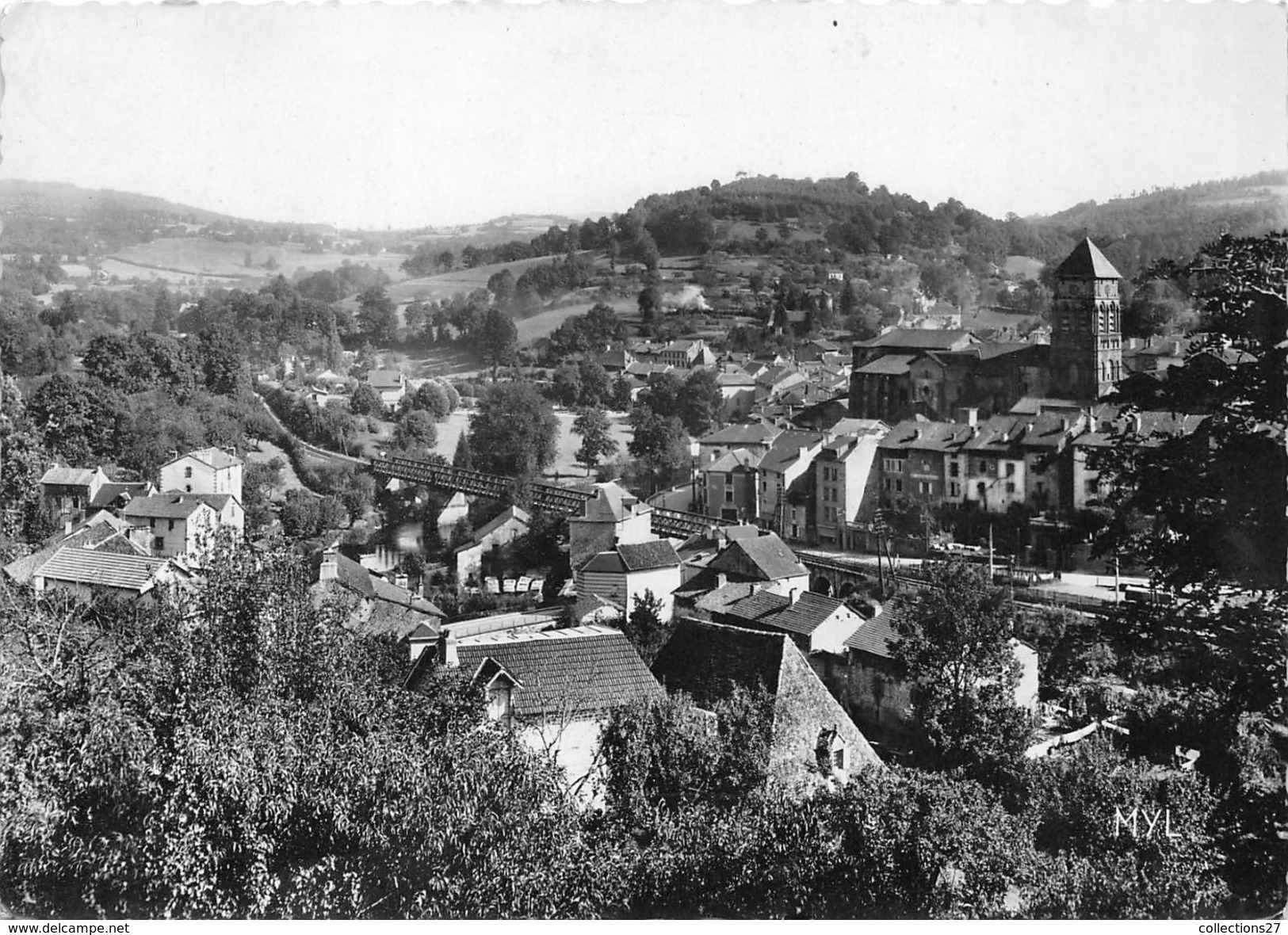 87-EYMOUTIERS- VUE GENERALE - Eymoutiers