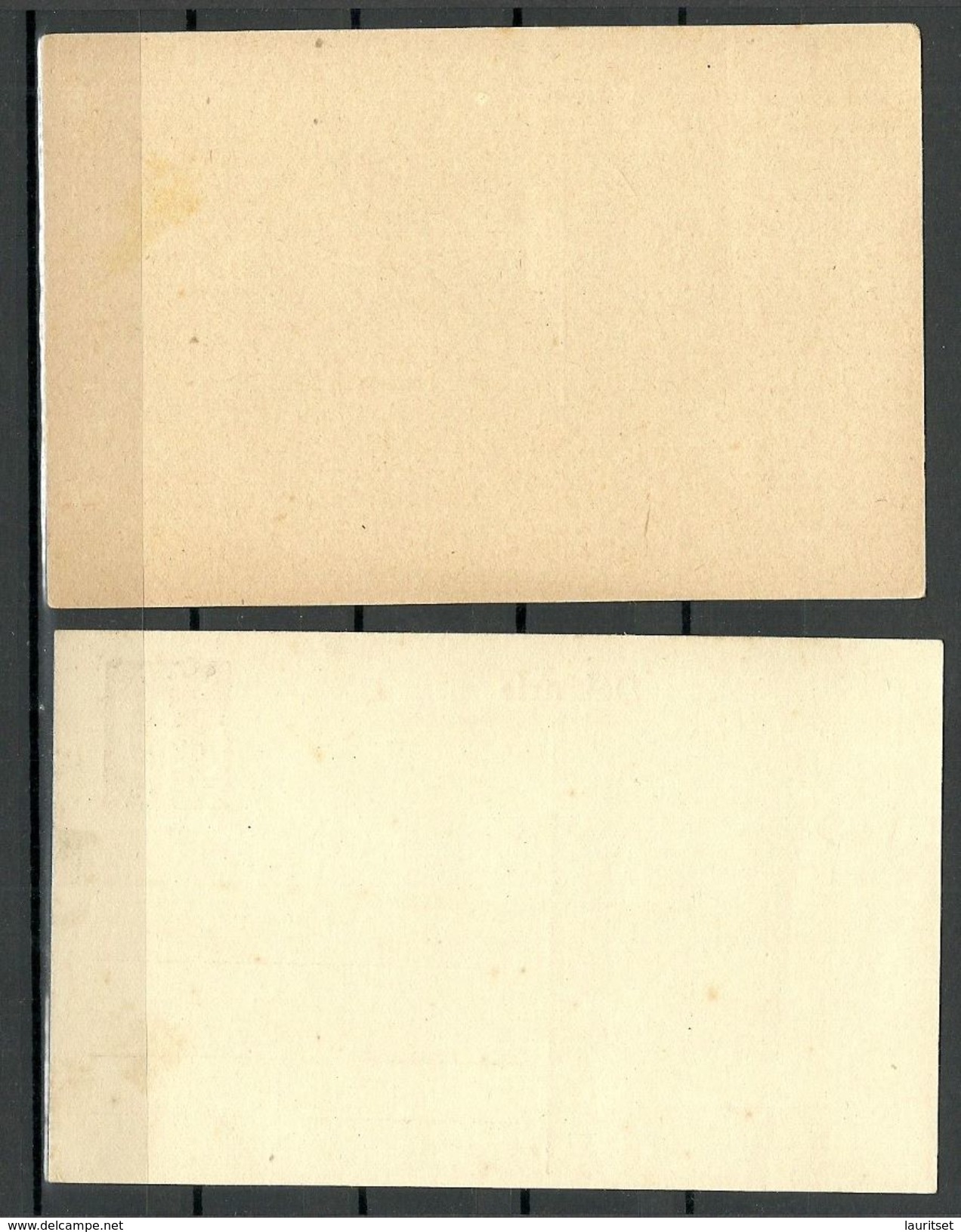 Deutschland DANZIG Ca 1920 = 2 Ganzsachen 15 + 40 Pf Stationery Ungebraucht/sauber - Interi Postali