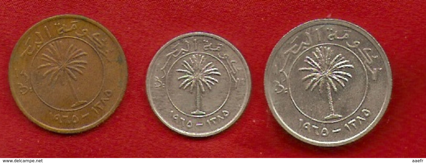 Bahrein - 1965 -  5, 25,50 Fils  - KM 2, 4, 5 - Belize