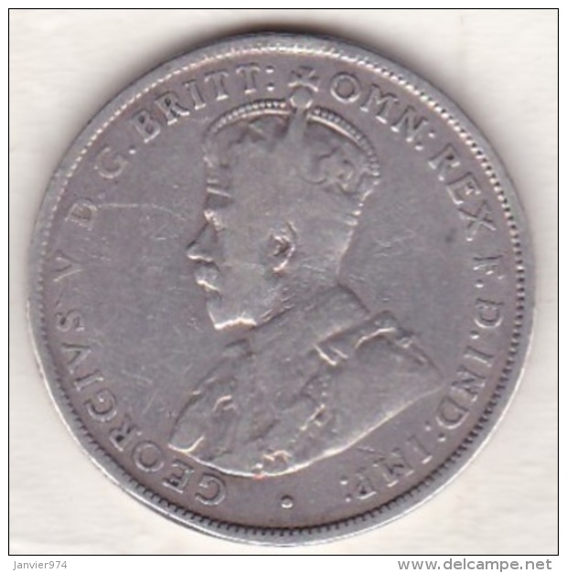 Australie , 1 Florin 1919 M (Melbourne),  George VI, En Argent - Florin