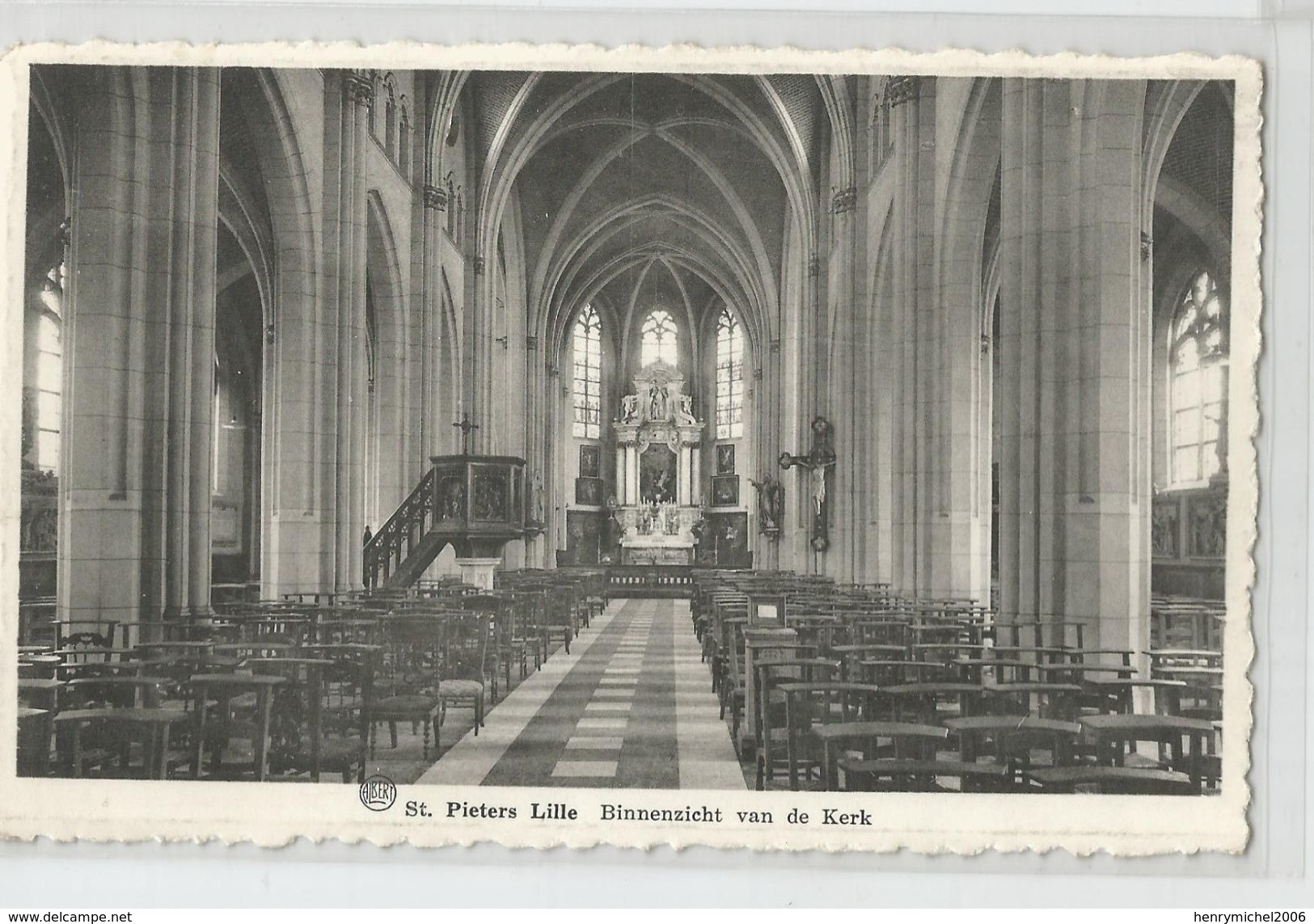 Belgique - Anvers - St Pieters Lille Binnenzicht Van De Kerk - Lille