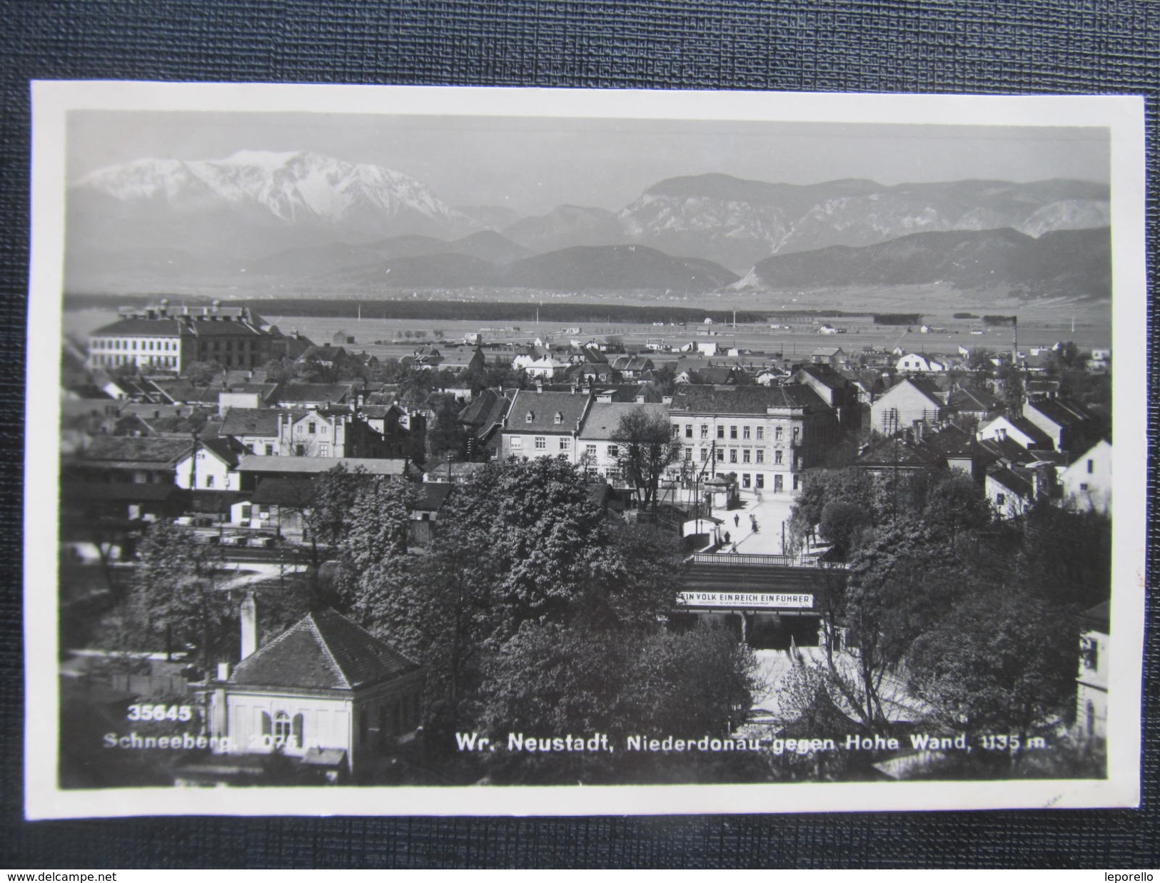 AK WIENER NEUSTADT Ein Volk Ein Reich ... 1940 /// D*26905 - Wiener Neustadt