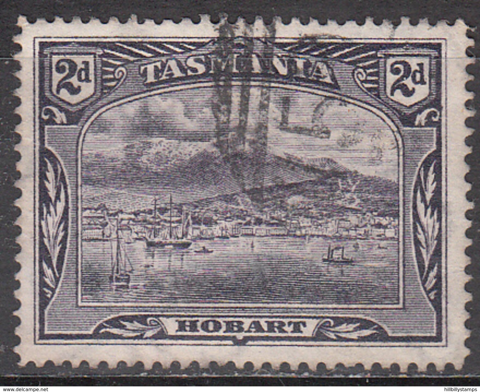 TASMANIA     SCOTT NO. 88    USED    YEAR  1899    WMK 78 - Oblitérés