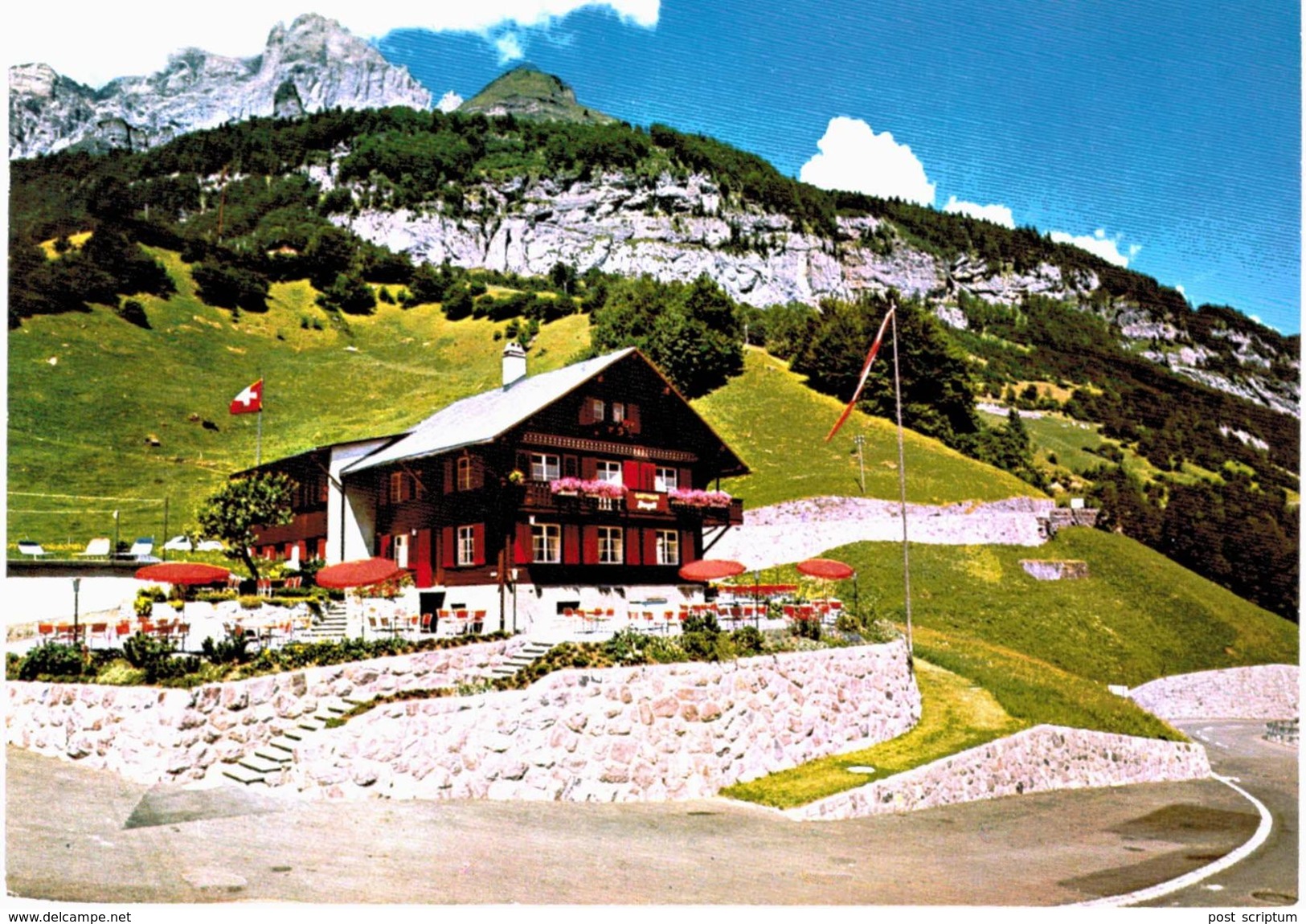 Suisse - Linthal Gasthaus Bergli - Linthal