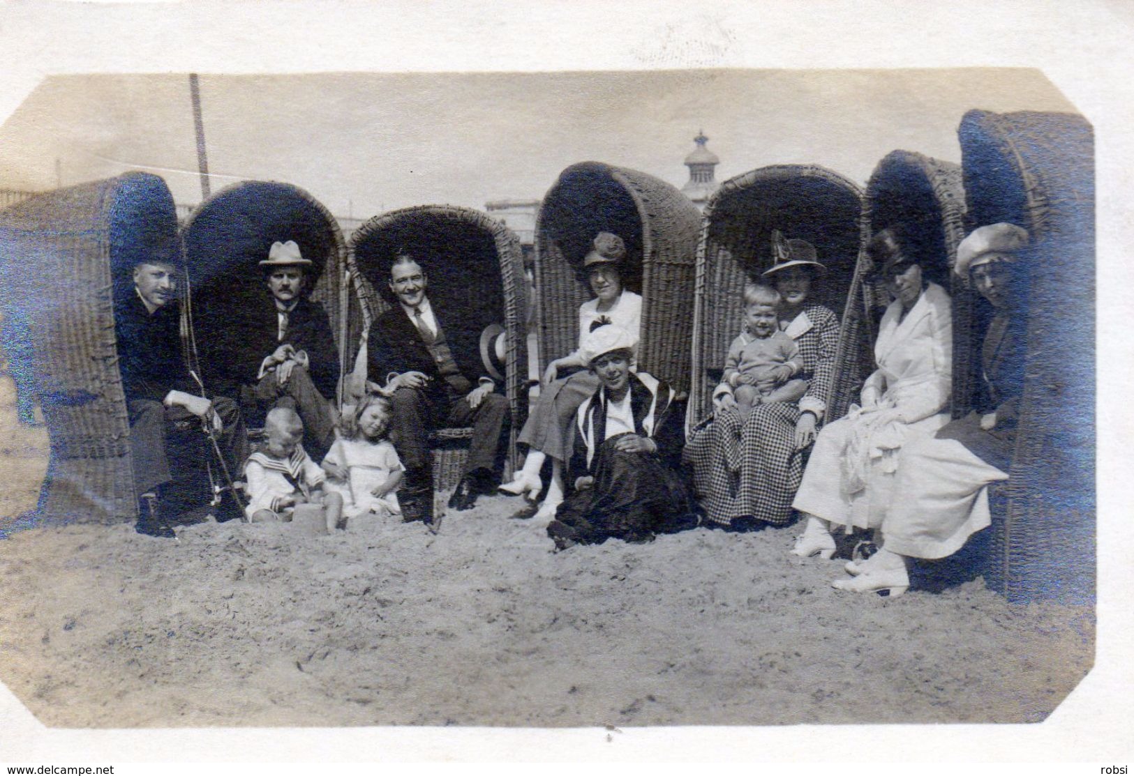 Deutschland, Schwetzingen Carte Photo Sur La Plage 1919 - Schwetzingen