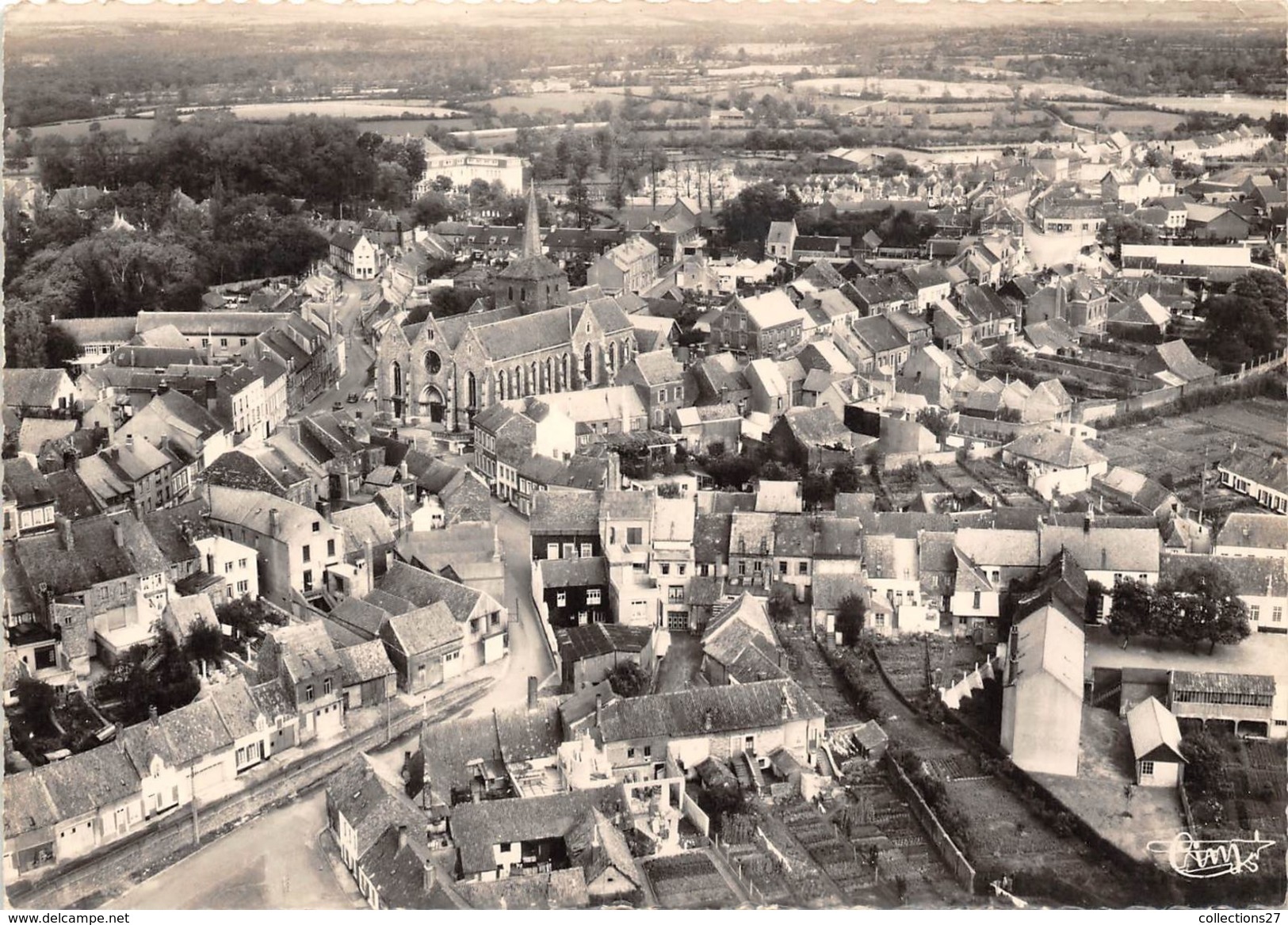 62-DESVRES- VUE AERIENNE GENERALE - Desvres