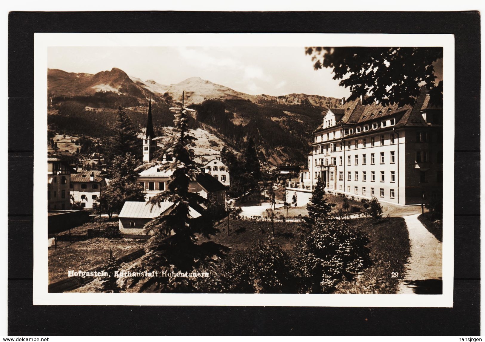 PRW394  POSTKARTE JAHR 1949 HOFGASTEIN KURANSTALT OHENTAUERN GEBRAUCHT  SIEHE ABBILDUNG - Bad Hofgastein