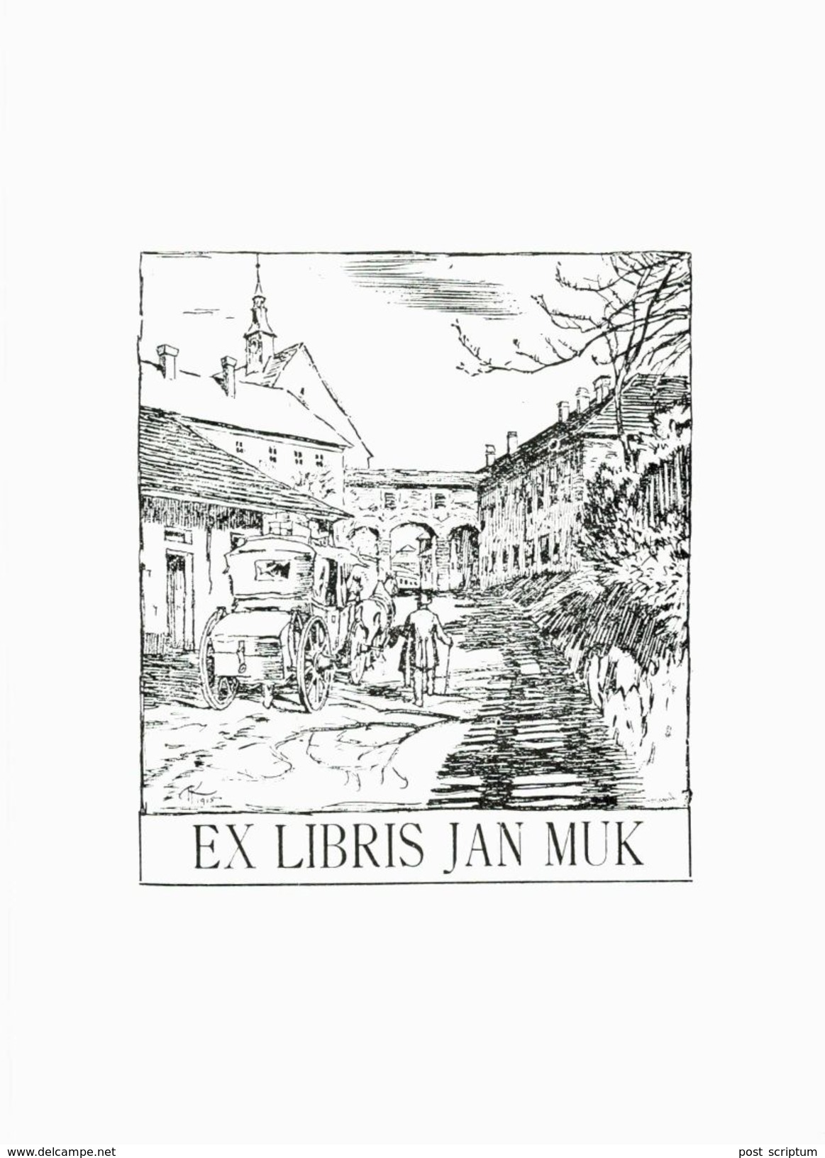 Vieux Papiers - 7 Ex-libris Tchèques - Ze Sbirek Umeleckoprumysloveho Muzea V Prage - - Bookplates