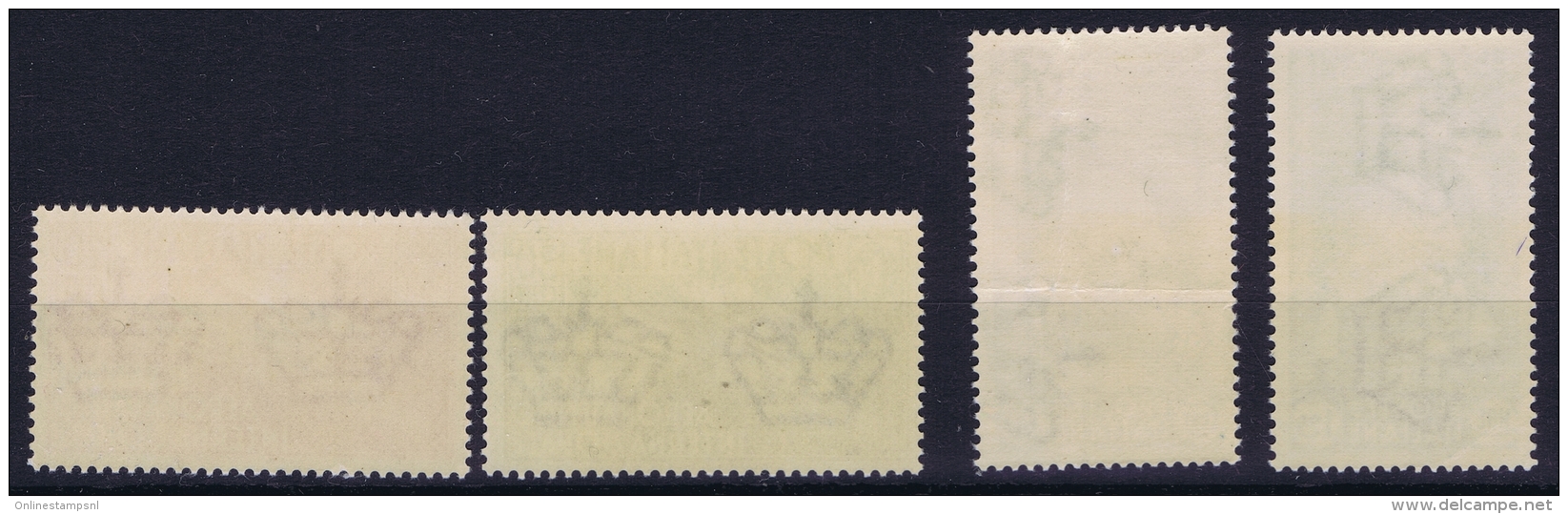 Italy: Sa 384 - 387  Mi Nr 528 - 531 Postfrisch/neuf Sans Charniere /MNH/** 1935 50 C Has A Fold 1,25 Gum Fold - Mint/hinged