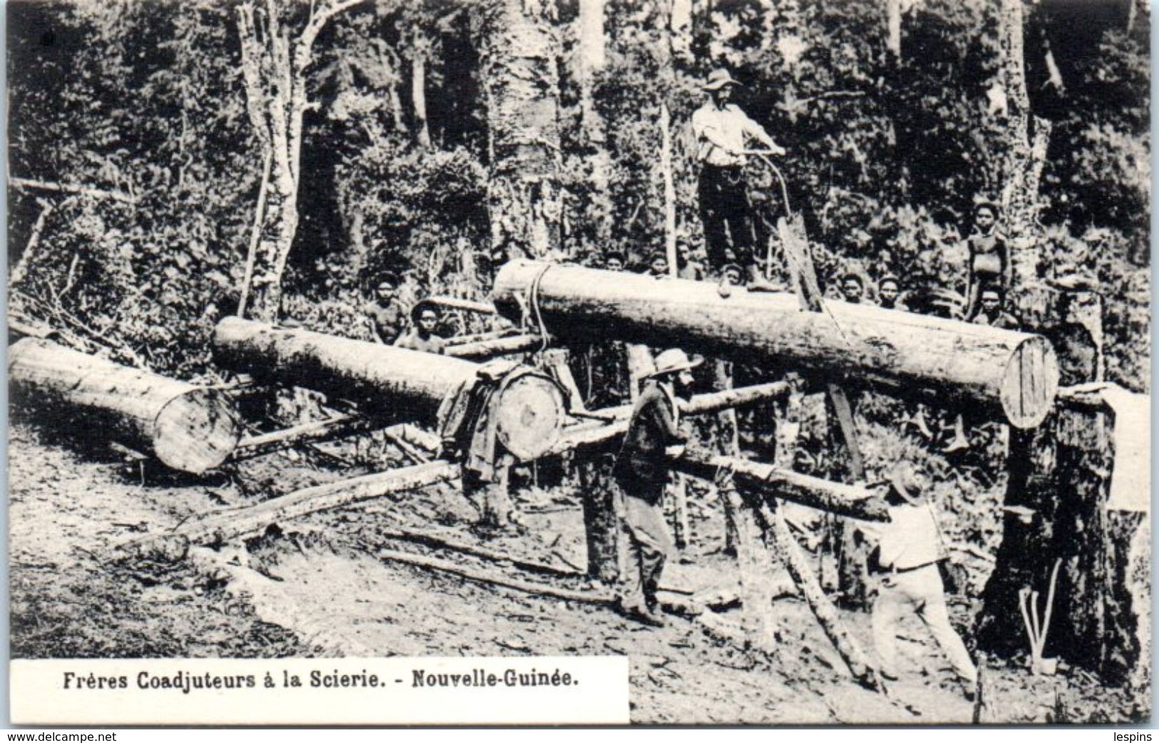 OCEANIE --  Papouasie  - NOUVELLE GUINEE - Frères Coadjuteurs à La Scierie - Papua New Guinea