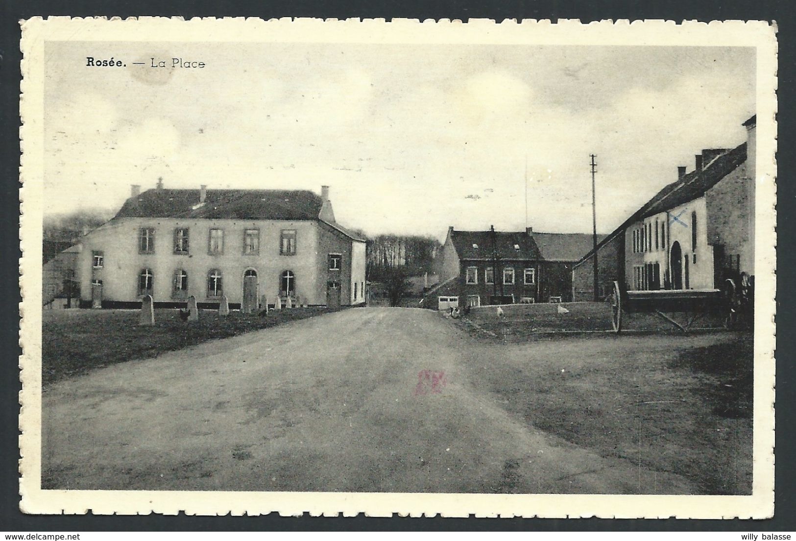 CPA - ROSEE - La Place  // - Florennes