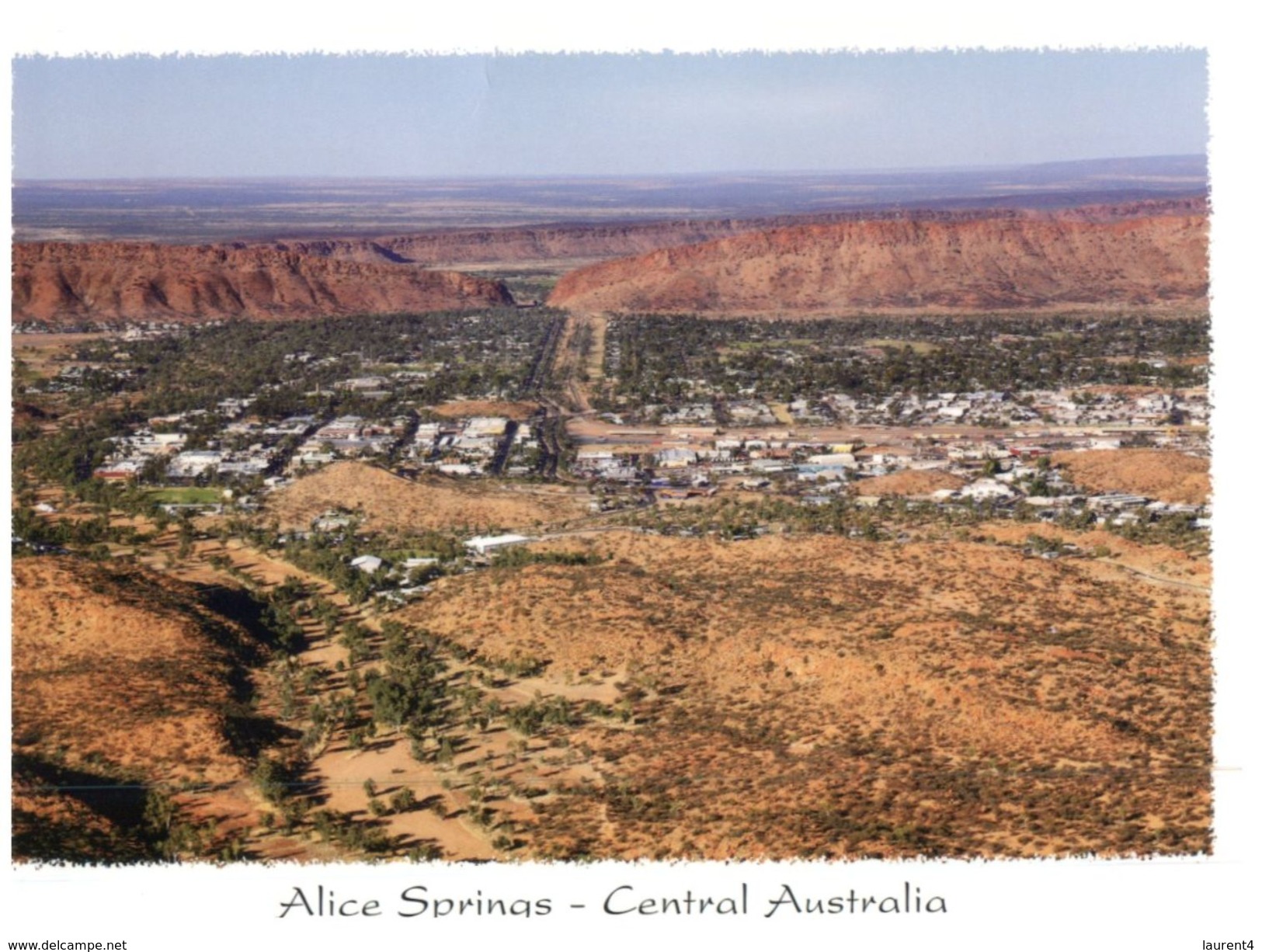 (571) Australia - (with Stamp At Back Of Card) NT - Alice Springs - Alice Springs