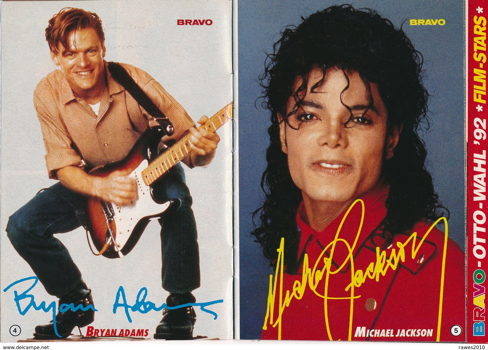 Bravo 1992 Otto-Wahl Autogrammbuch TV-, Film-, Sport-Stars Und Pop-Sänger - Enfants & Adolescents