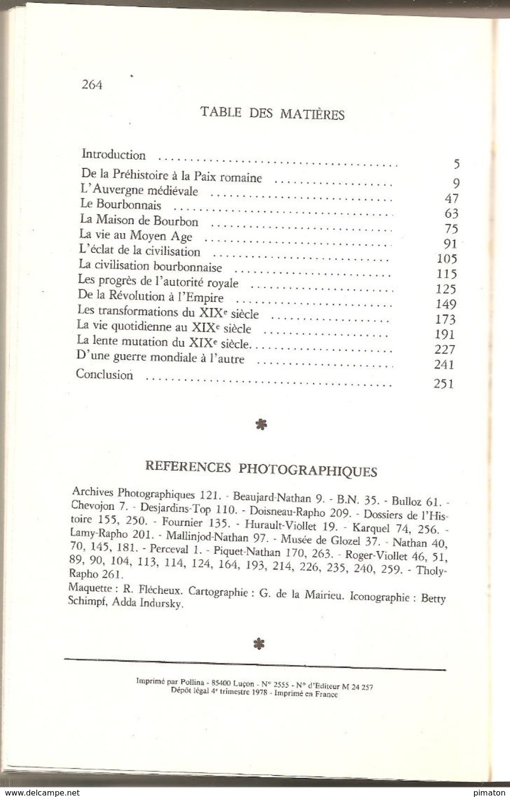 Livre De 264 Pages Par Marie Paule CAIRE- JABINET; HISTOIRE DES AUVERGNATS ET DES BOURBONNAIS - Auvergne