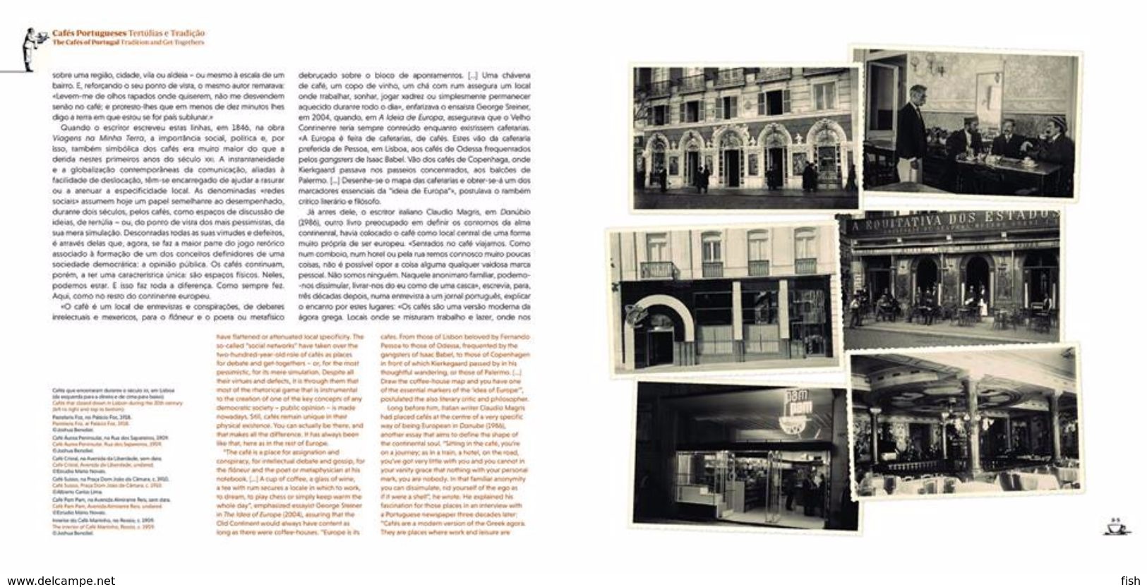 Portugal ** & Book, The Cafés Of Portugal Tradition And Get-Togethers 2016 (7660) - Boek Van Het Jaar