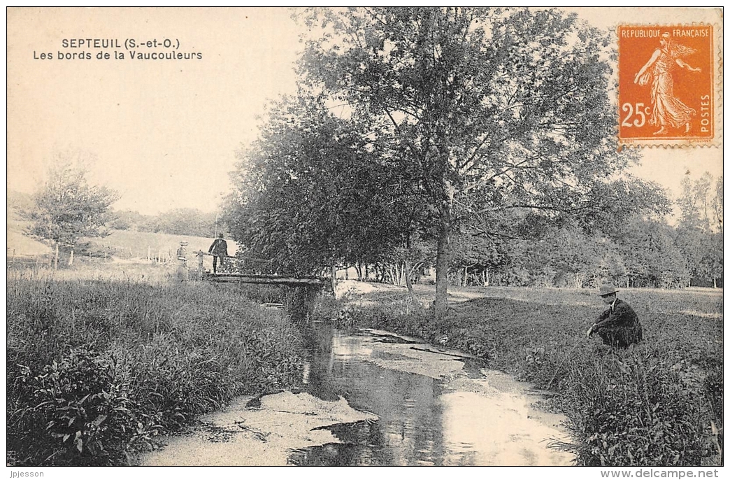 SEPTEUIL  LES BORDS DE LA VAUCOULEURS - Septeuil