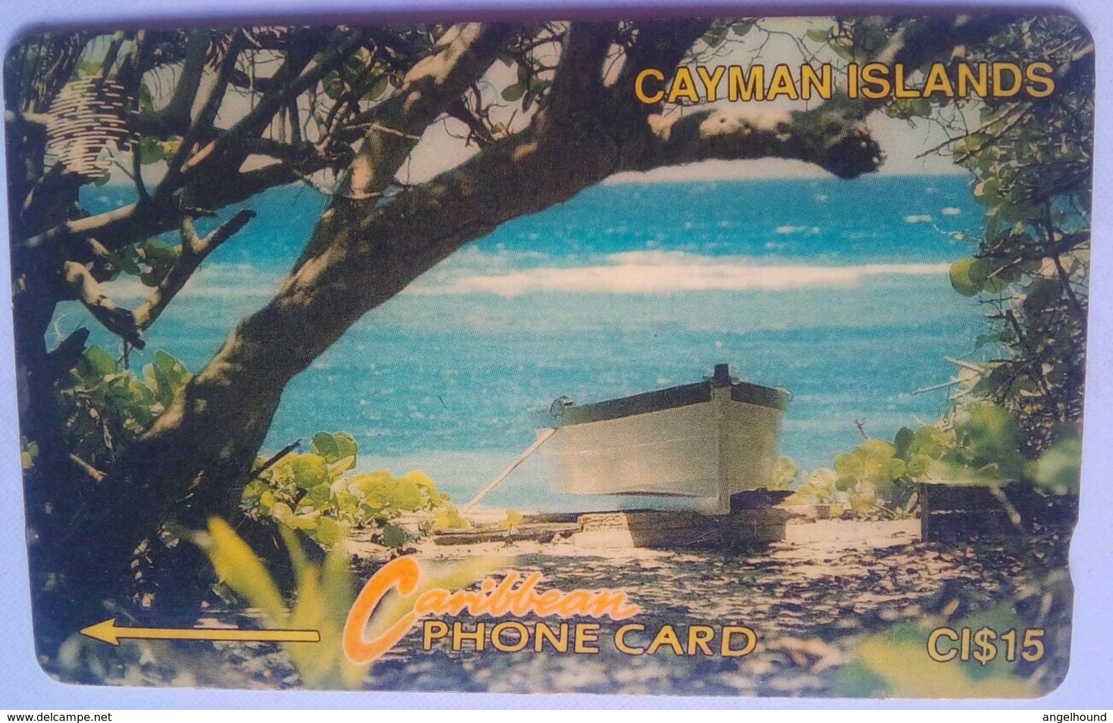 Cayman Islands 6CCIB Coast CI $15 - Kaimaninseln (Cayman I.)