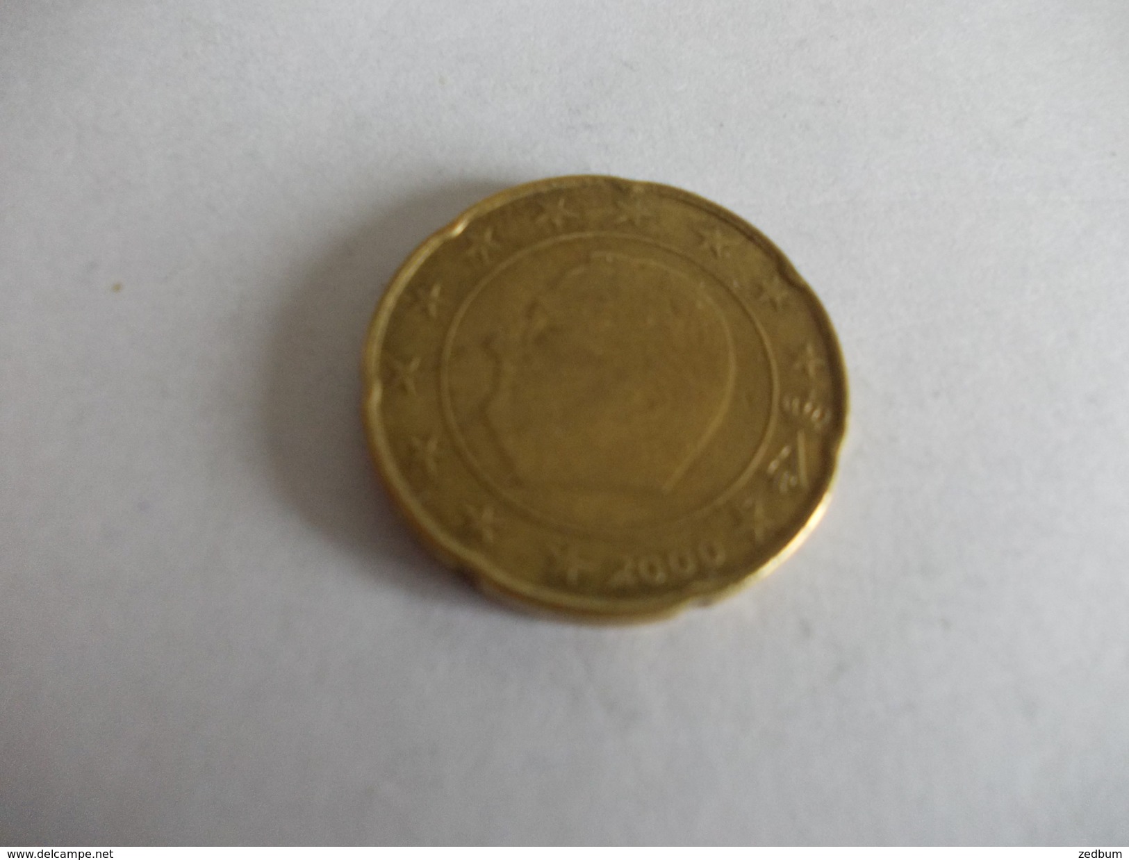 Monnaie Pièce De 20 Centimes D' Euro De Belgique Année 2000 Valeur Argus 1 &euro; - Belgium