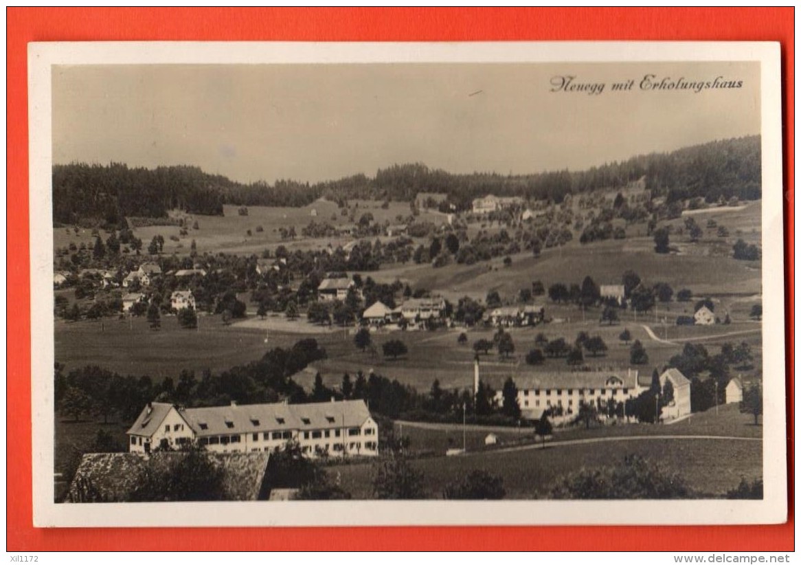 EVA-05 Neuegg Bäretswil Mit Erholungshaus. Gelaufen In 1936 - Bäretswil