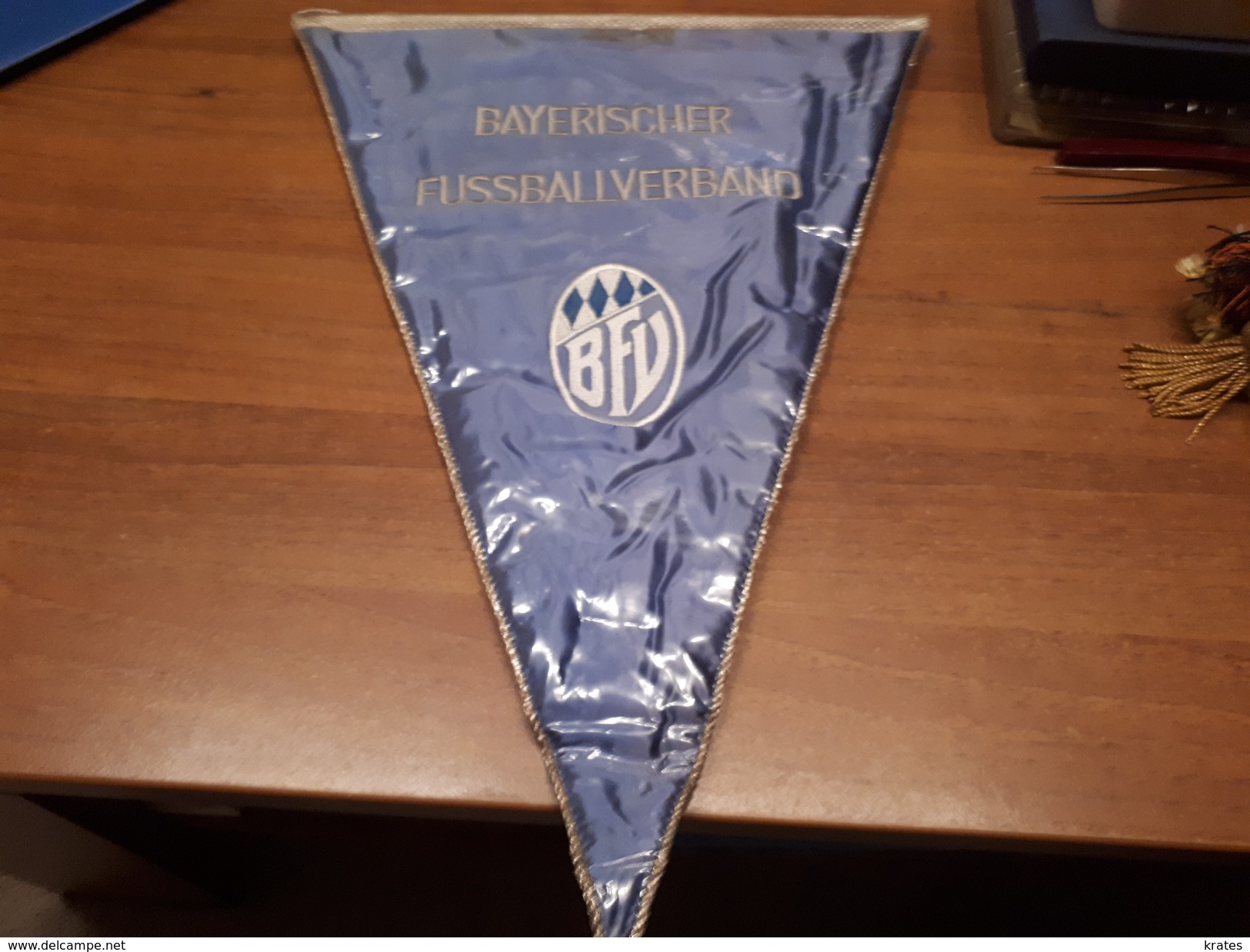 Old Sport Flags - Bayerischer Fussballverband, BFV, 49 Cm - Uniformes Recordatorios & Misc