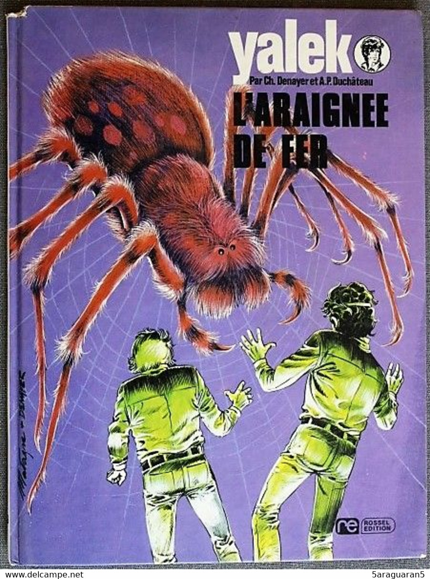 BD YALEK - 2 - L'araignée De Fer - Rééd. 1974 - Yalek