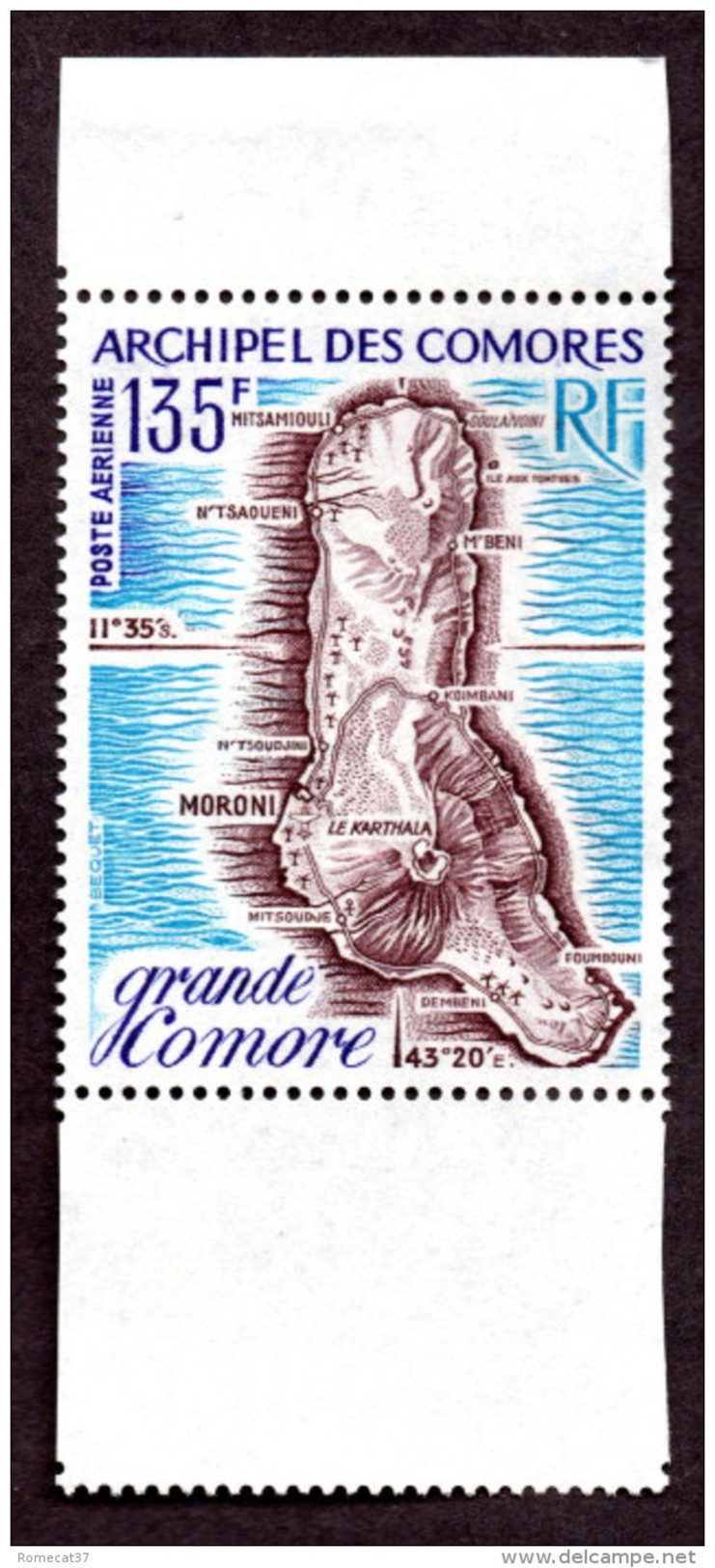 Comores PA N°53,61 N** LUxe Cote 22 Euros !!! - Airmail