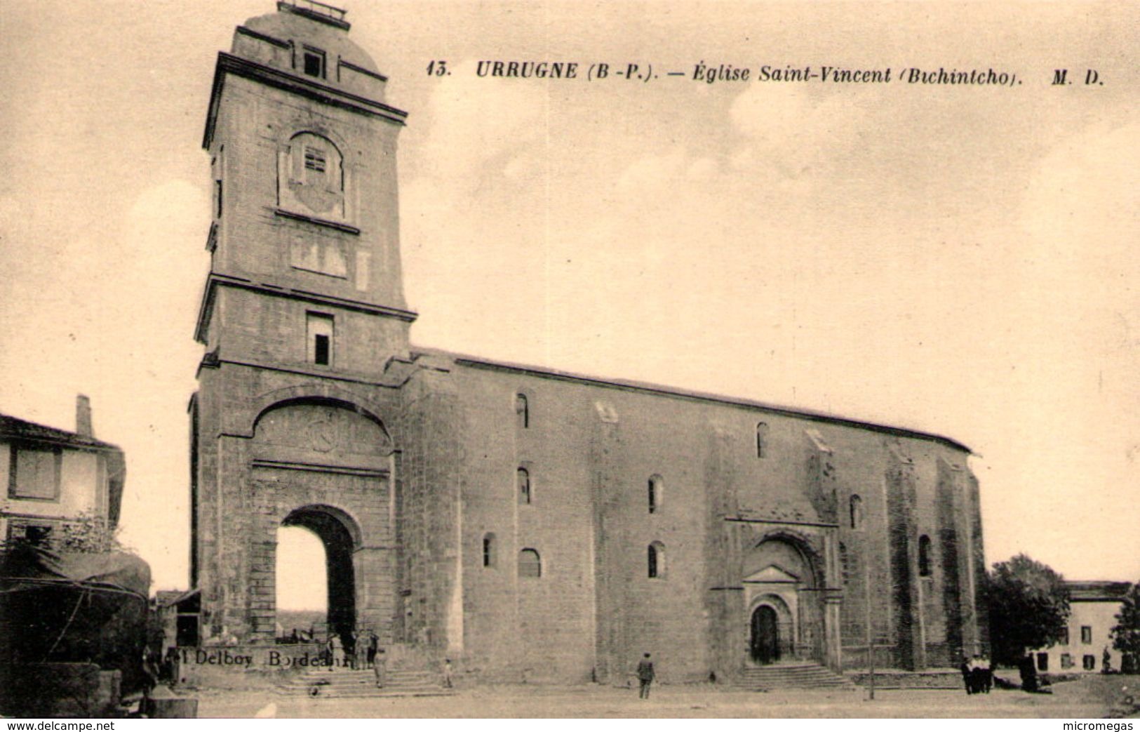 64 - URRUGNE - Eglise Saint-Vincent - Urrugne