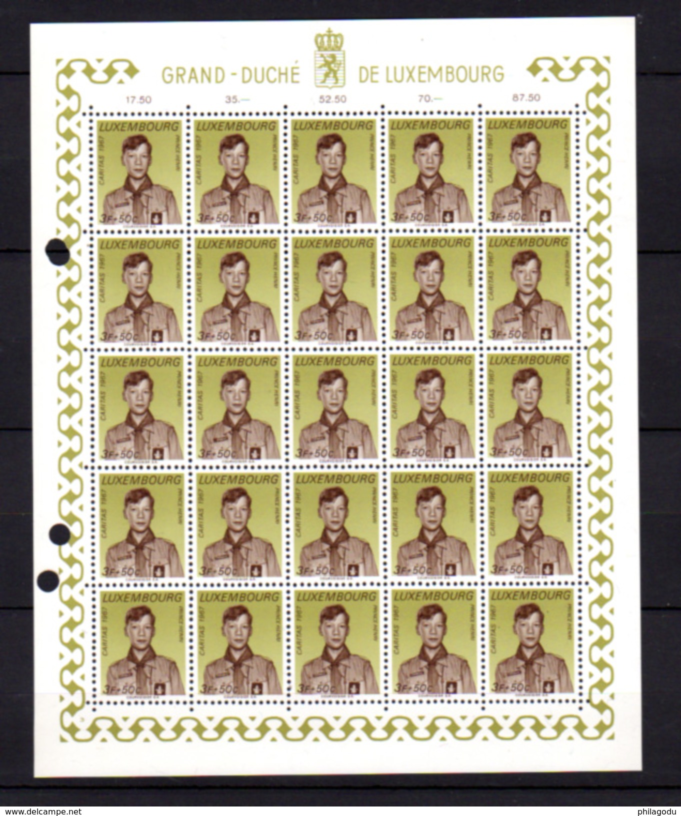 1967,    œuvres Sociales, Princes Et Princesses, 25x  710 / 715** En Feuilles De 25, Cote 87,50 € - Feuilles Complètes