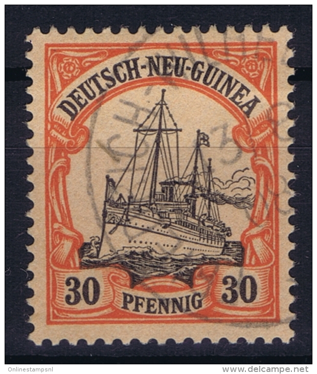 Deutsch-Neuguinea: Mi Nr 12 Cancel Friedrich-Wilhelmshafen Friedemann Stempel 7 - Deutsch-Neuguinea