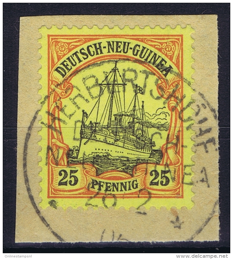 Deutsch-Neuguinea: Mi Nr  11 Cancel Herbertshohe  Friedemann Stempel 10 BPP Signiert /signed/ Signé Bothe - Deutsch-Neuguinea